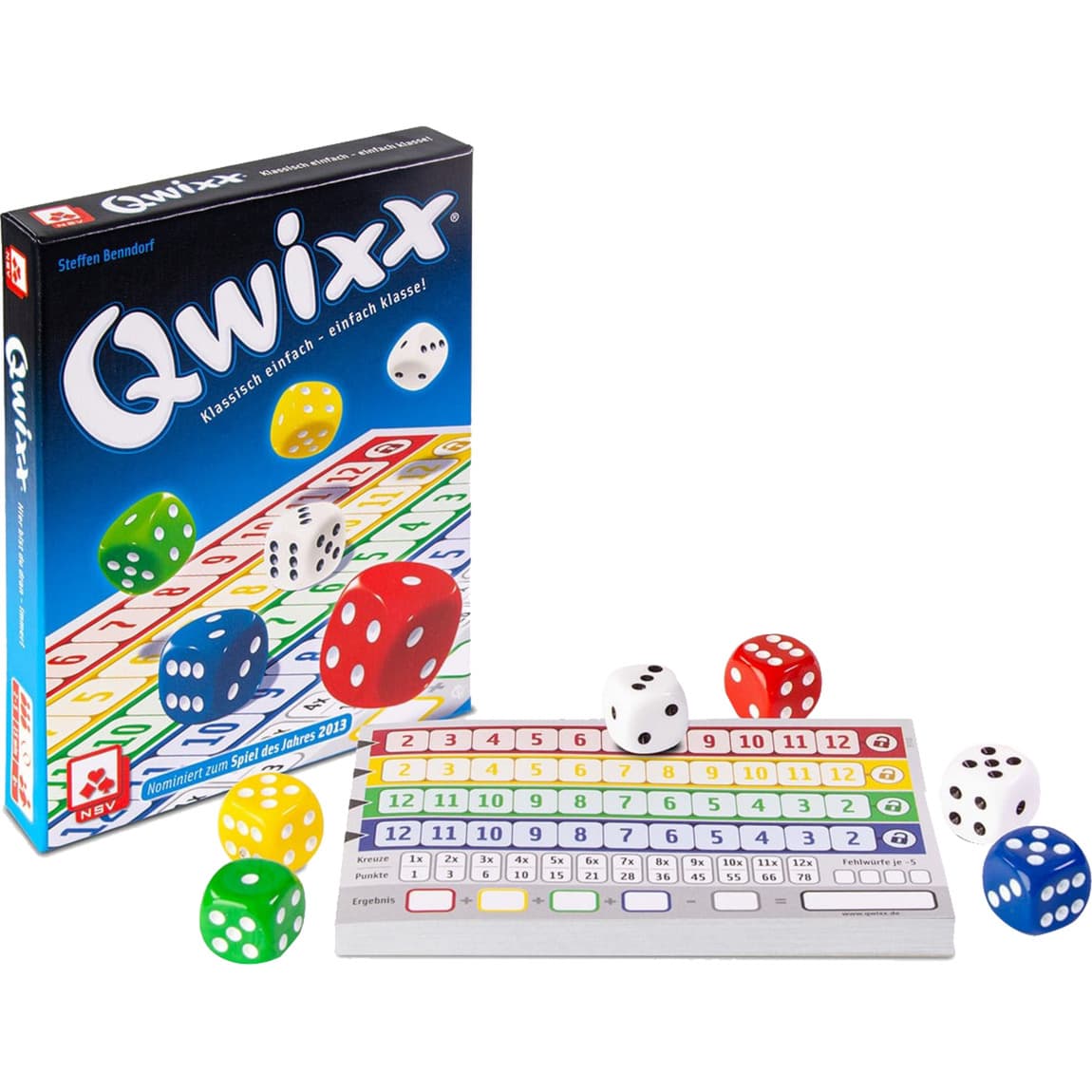 Qwixx - Das Original, Würfelspiel – Bild 1