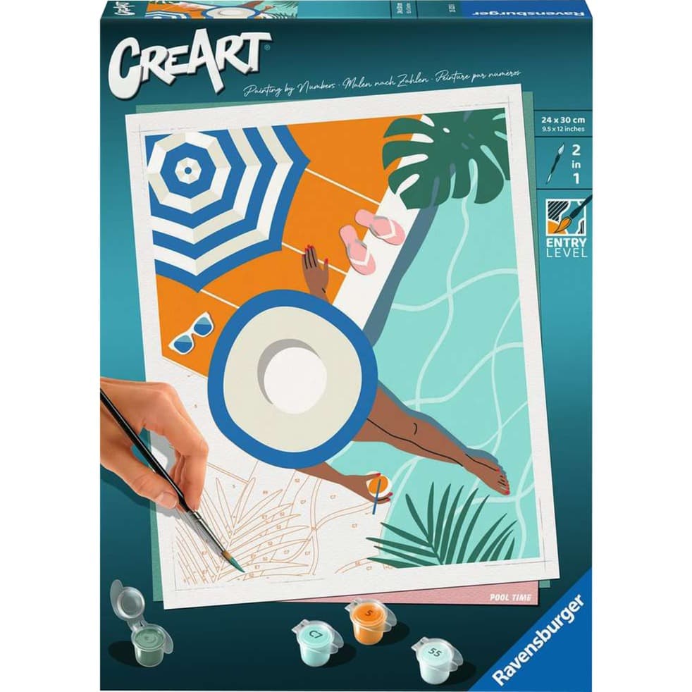 CreArt - Poolzeit, Malen – Bild 1
