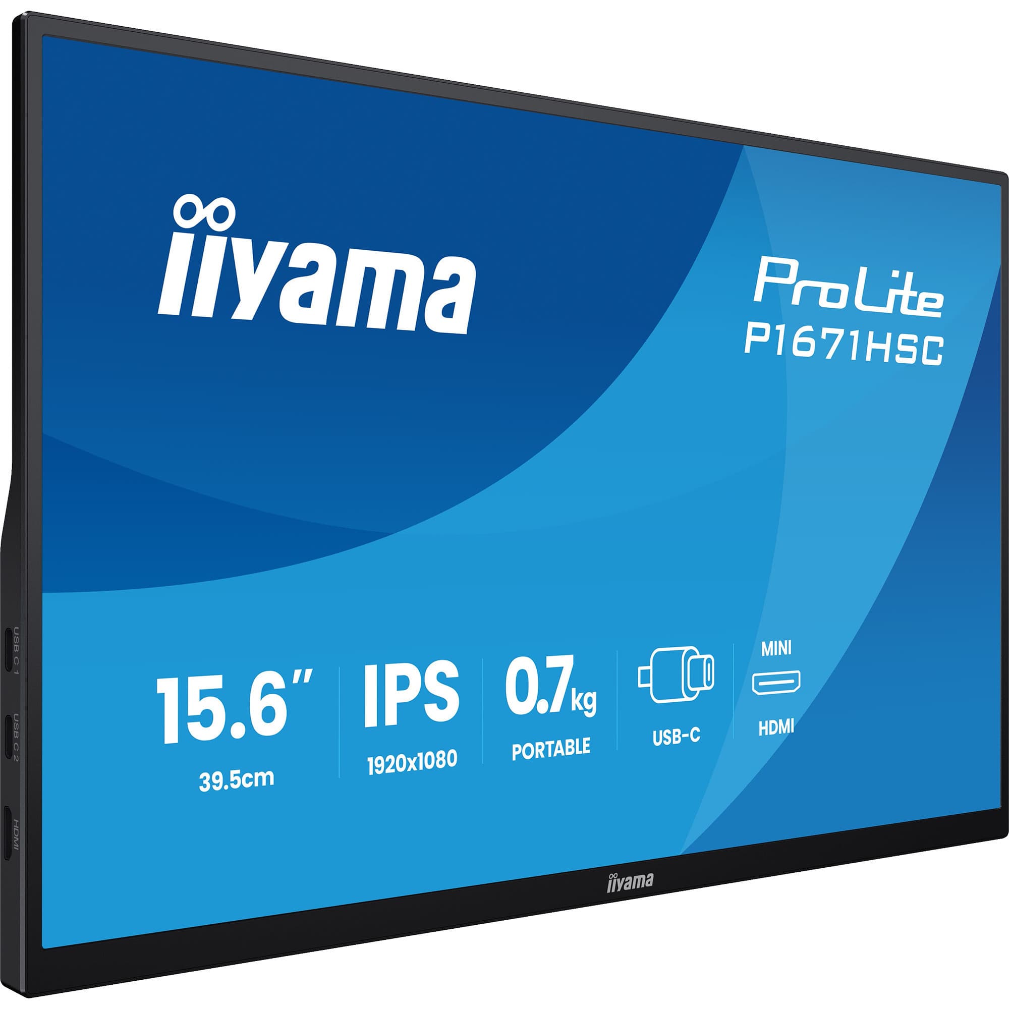 P1671HSC-B1, LED-Monitor – Bild 1