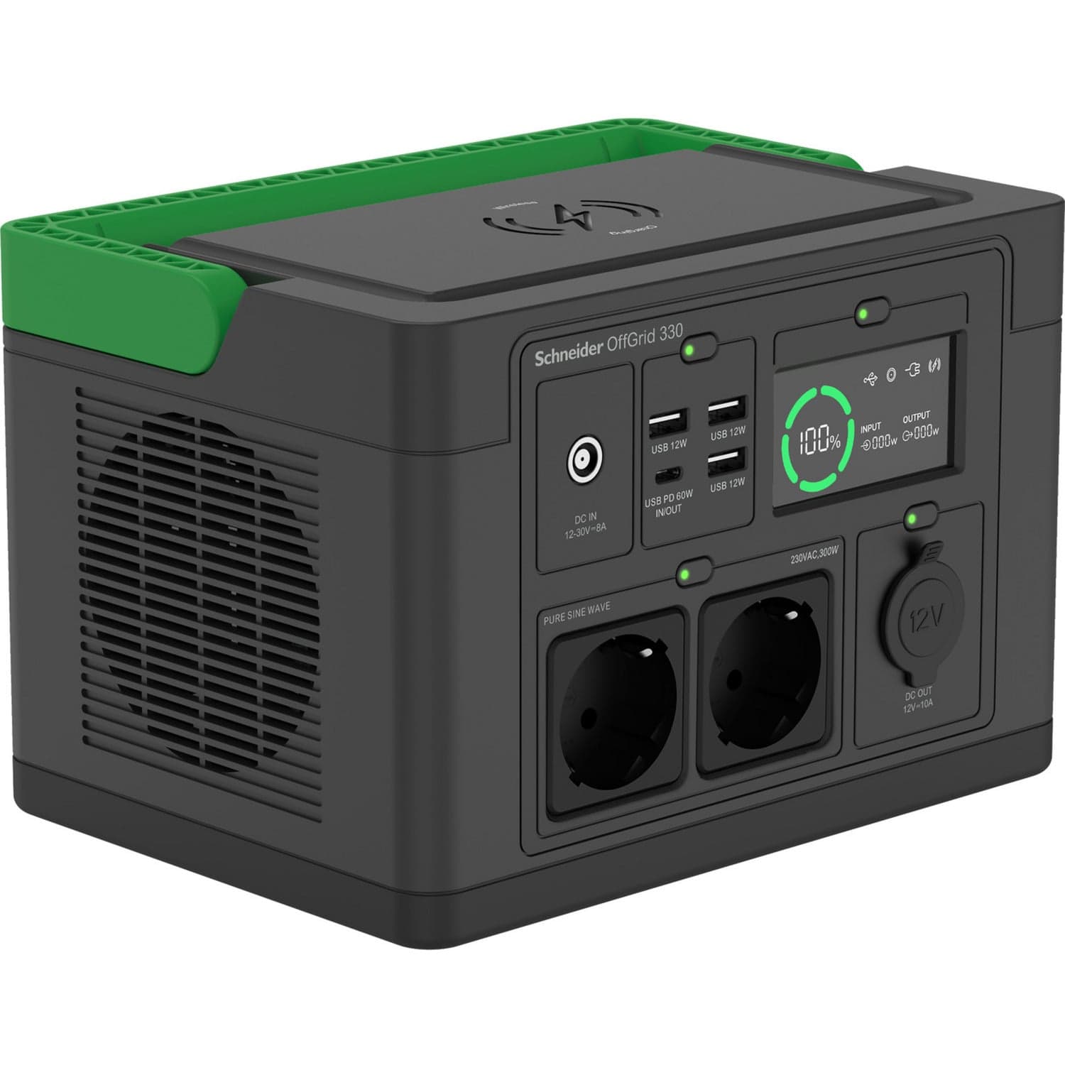 Schneider tragbare OffGrid Powerstation 330 – Bild 1