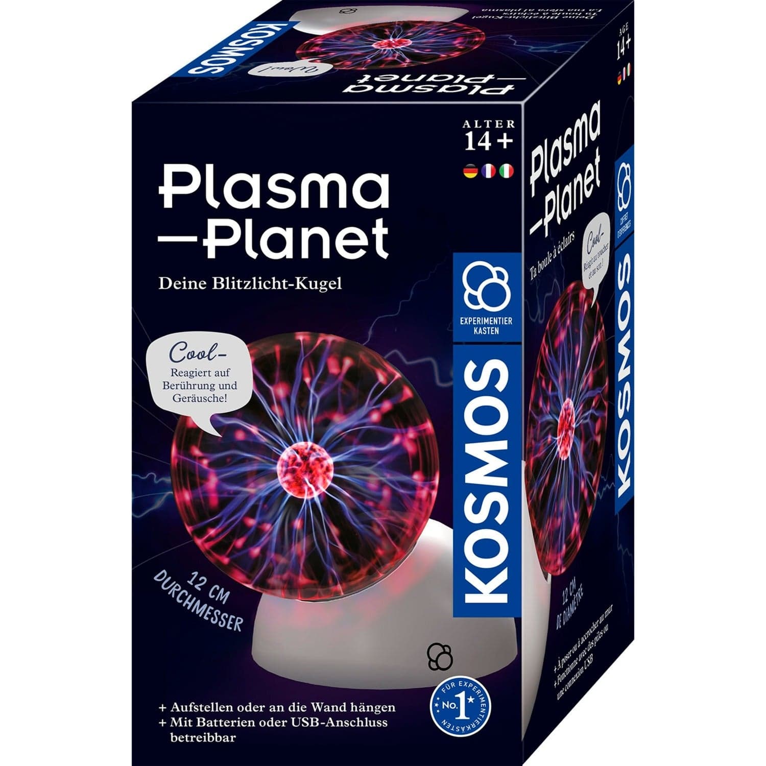 Plasma Planet, Experimentierkasten – Bild 1