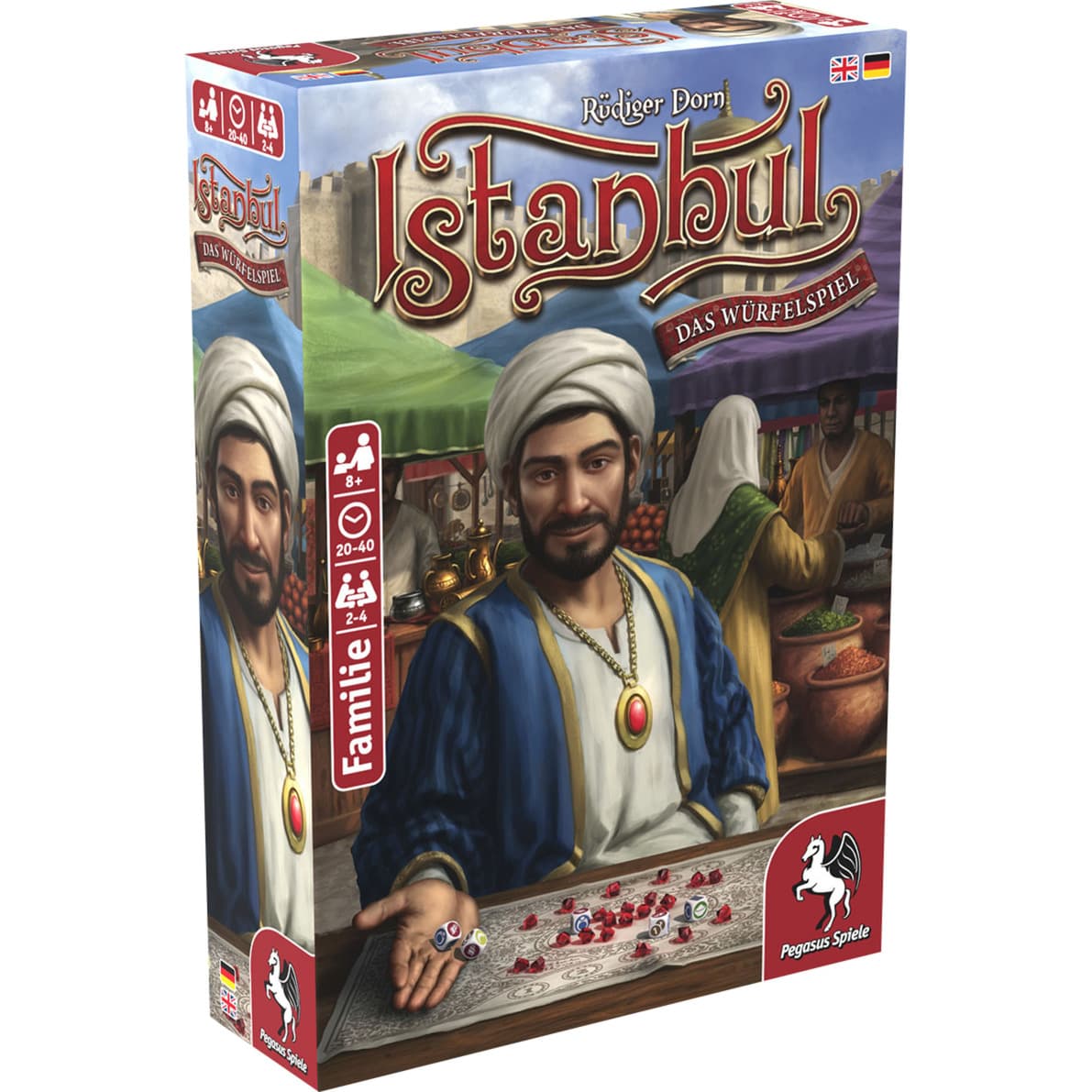 Istanbul - Das Würfelspiel, Brettspiel – Bild 1