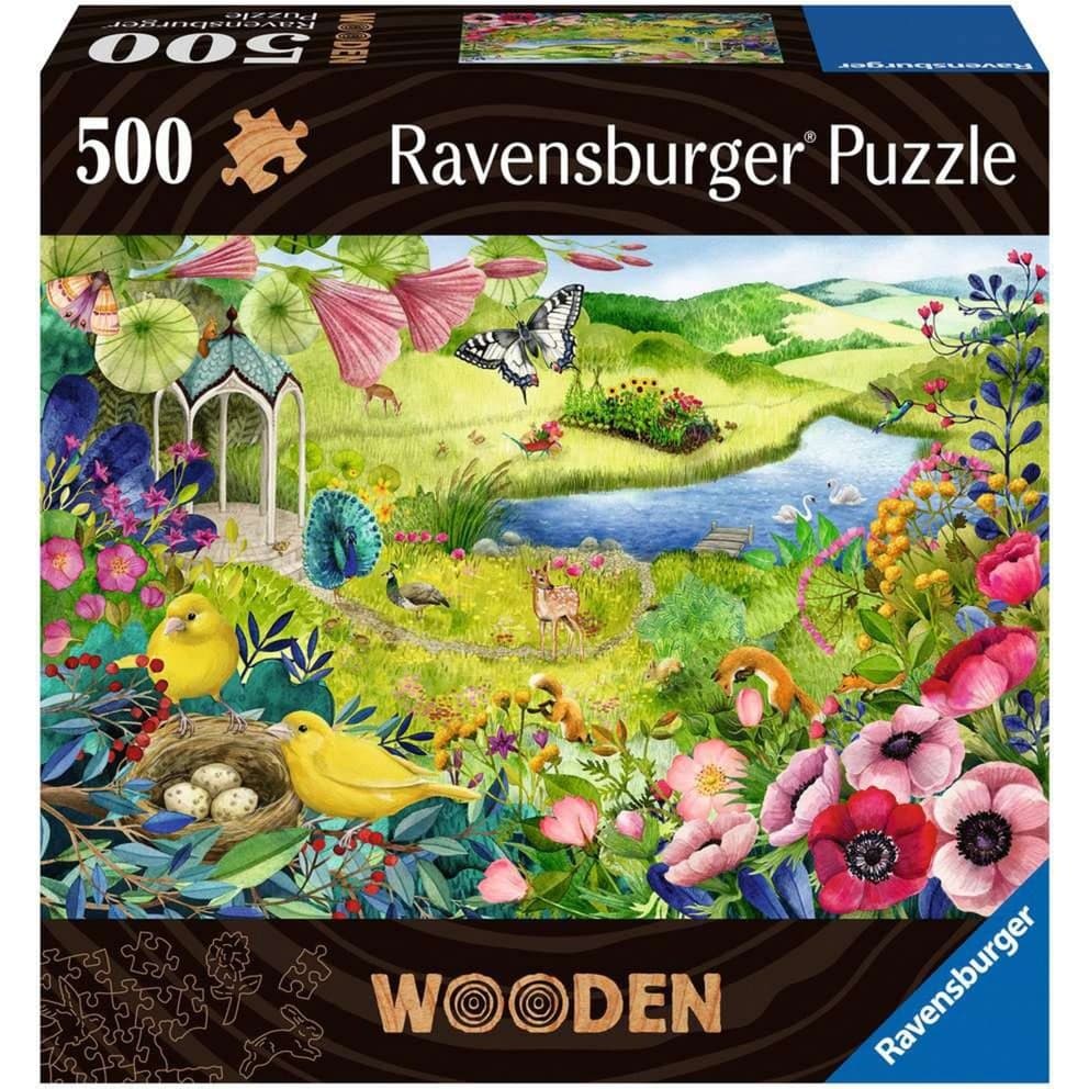 Wooden Puzzle Wilder Garten – Bild 1