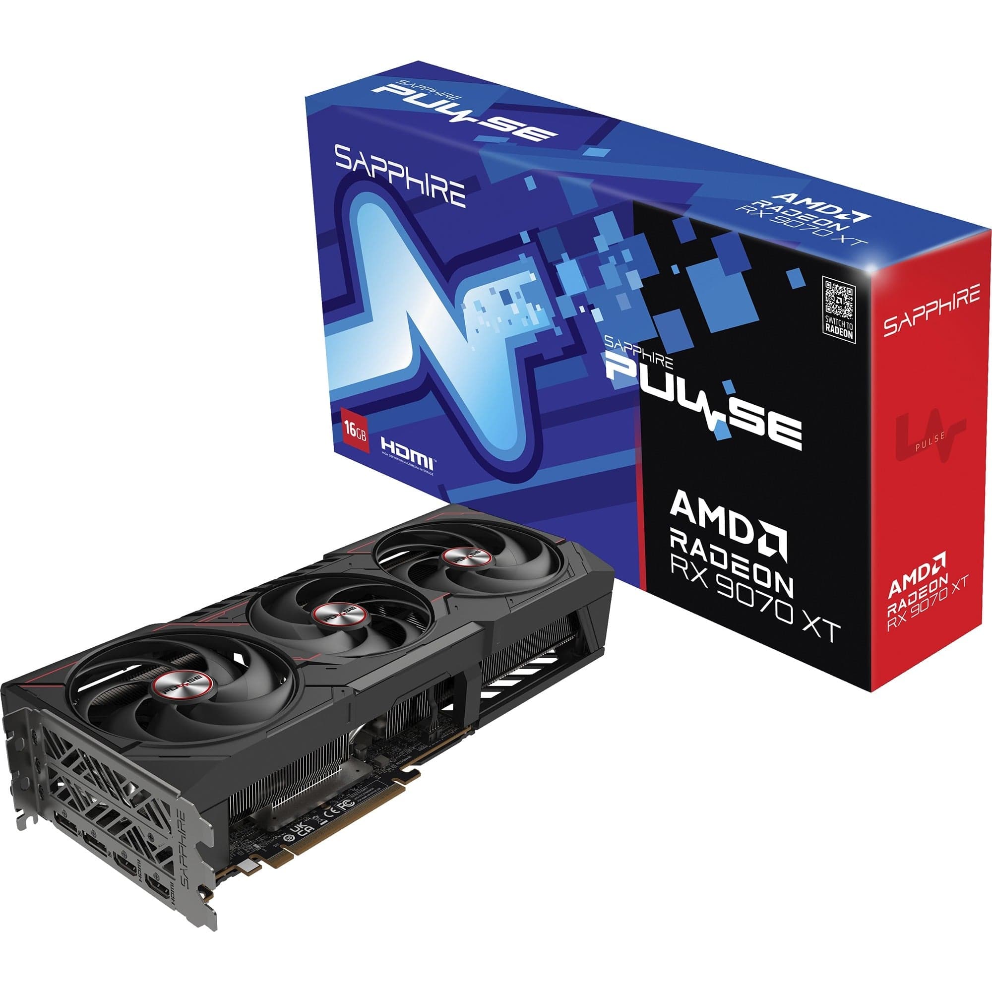 Radeon RX 9070 XT Pulse, Grafikkarte – Bild 1