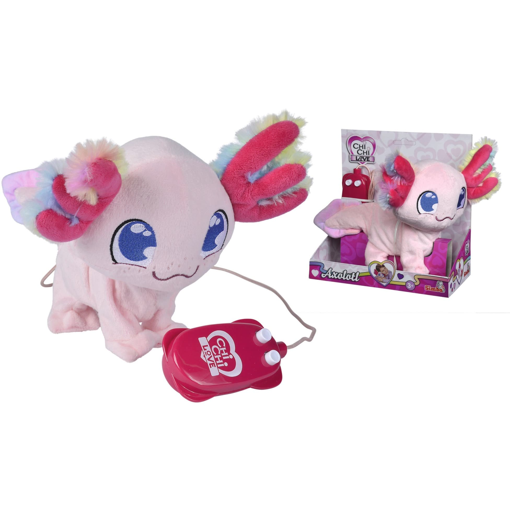 ChiChi LOVE Axolotl, Kuscheltier – Bild 1