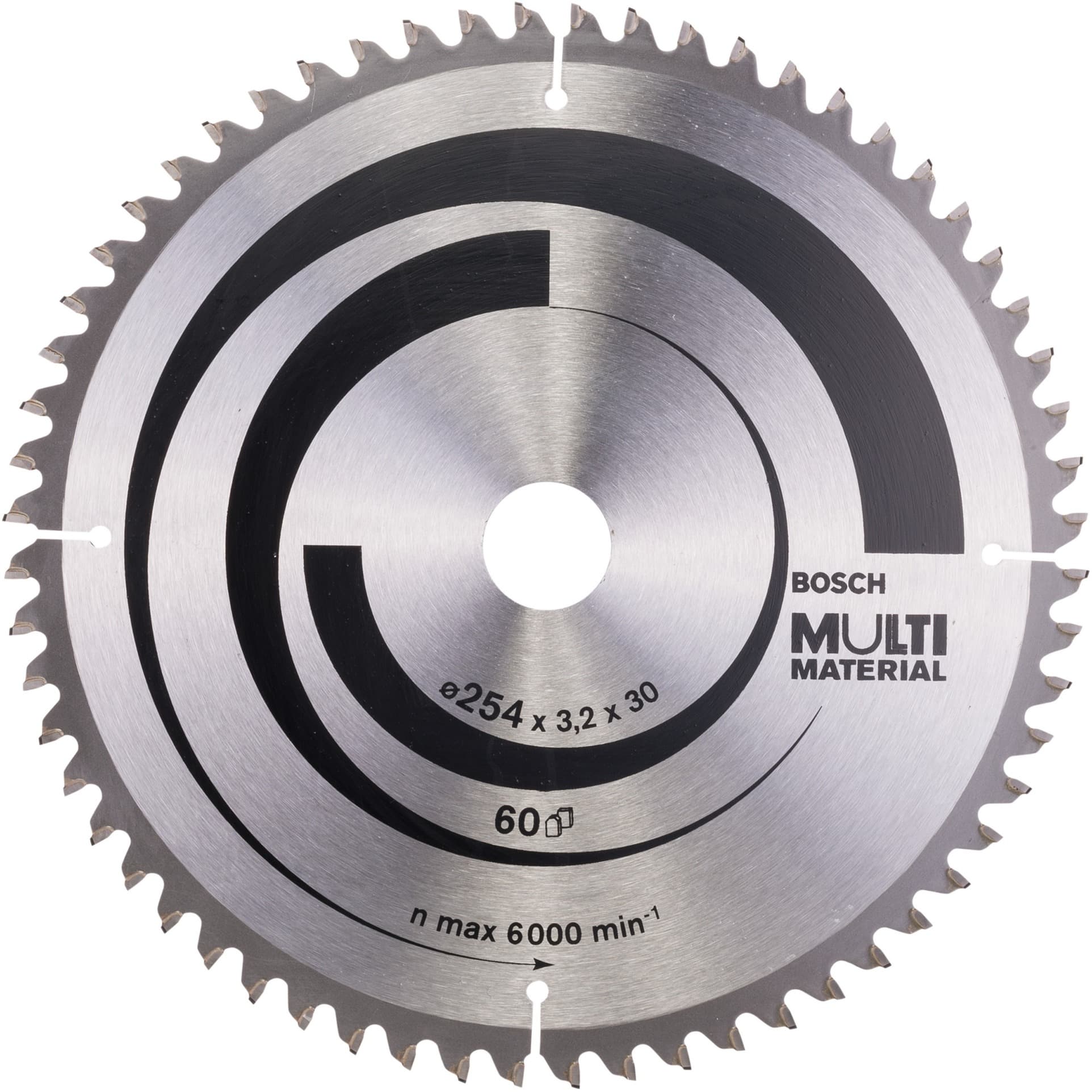 PRO Multi Material Kreissägeblatt, Ø 254mm, 60Z – Bild 1