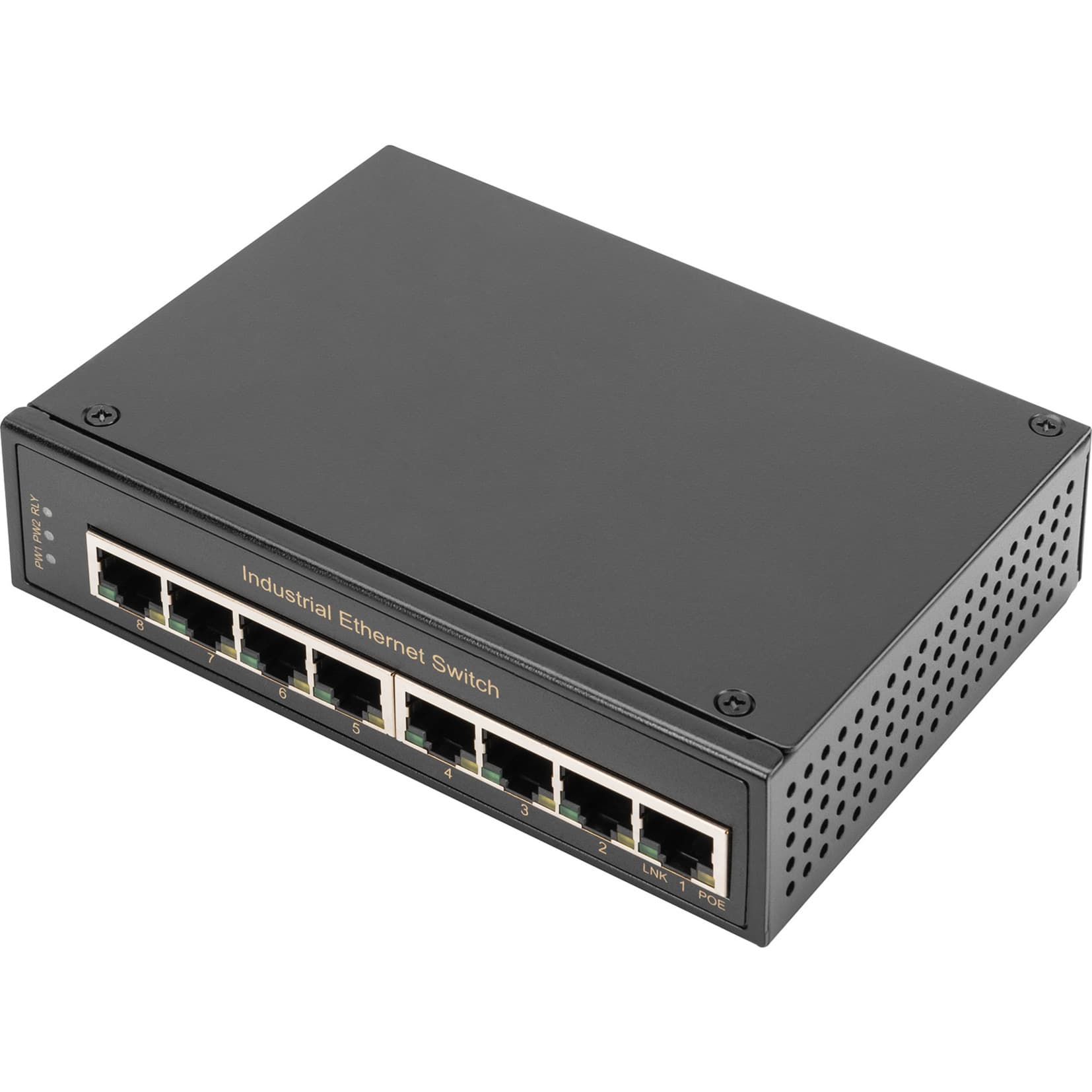 8 Port Gigabit Ethernet Netzwerk, Switch – Bild 1