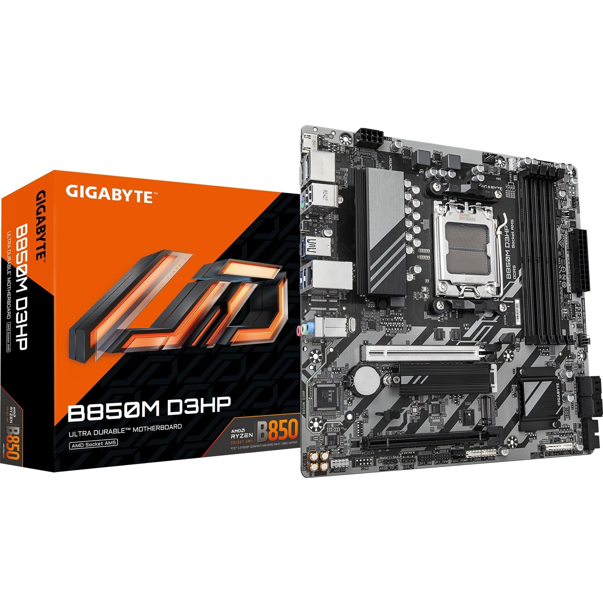 B850M D3HP, Mainboard – Bild 1