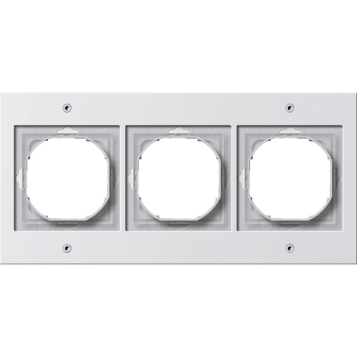 Abdeckrahmen drei fach Rahmen TX44 – Bild 1