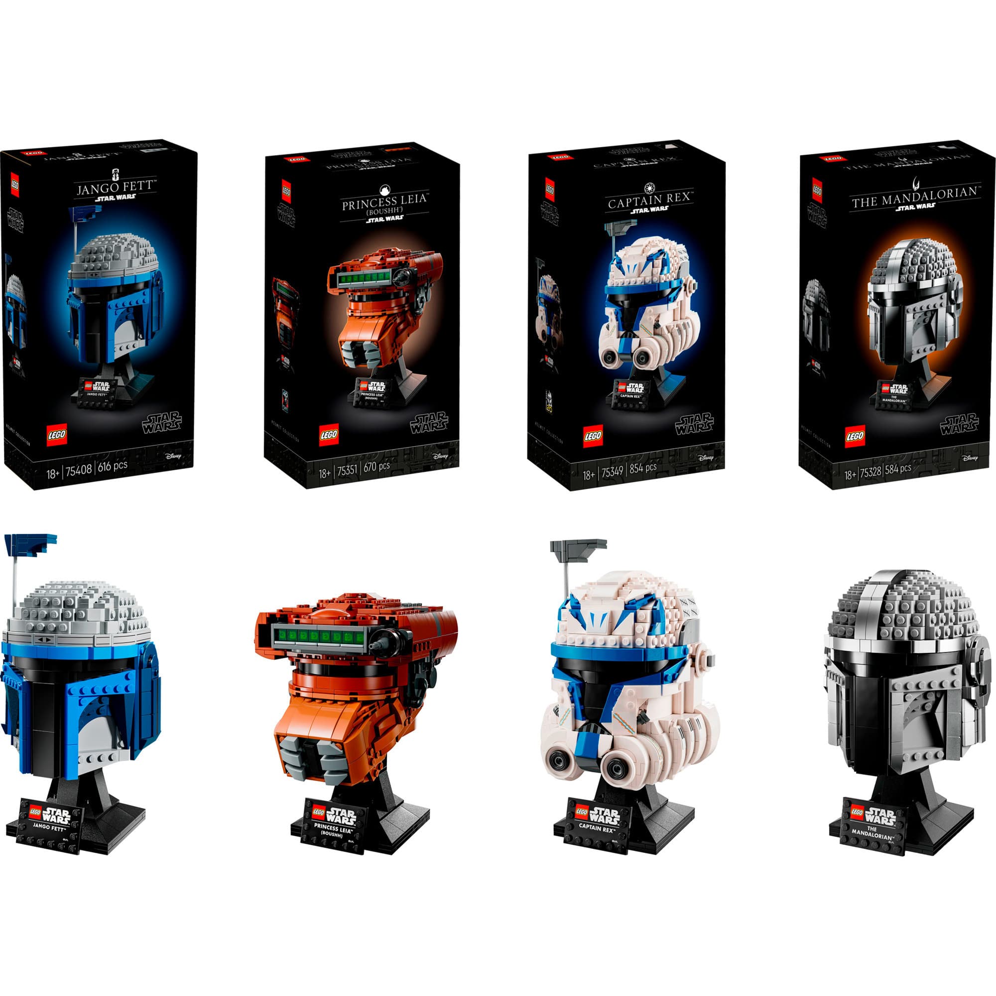 Star Wars Helm-Bundle, Konstruktionsspielzeug – Bild 1