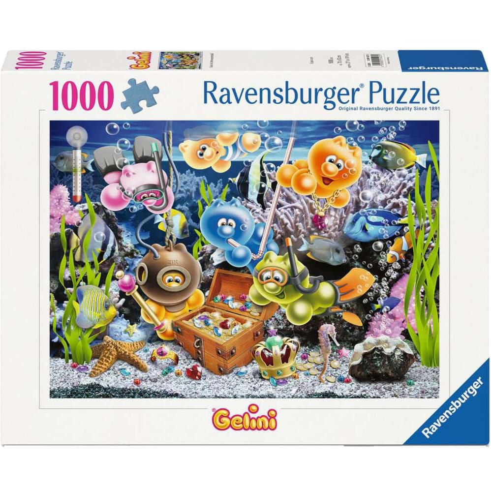 Puzzle Gelini im Unterwasserspaß – Bild 1