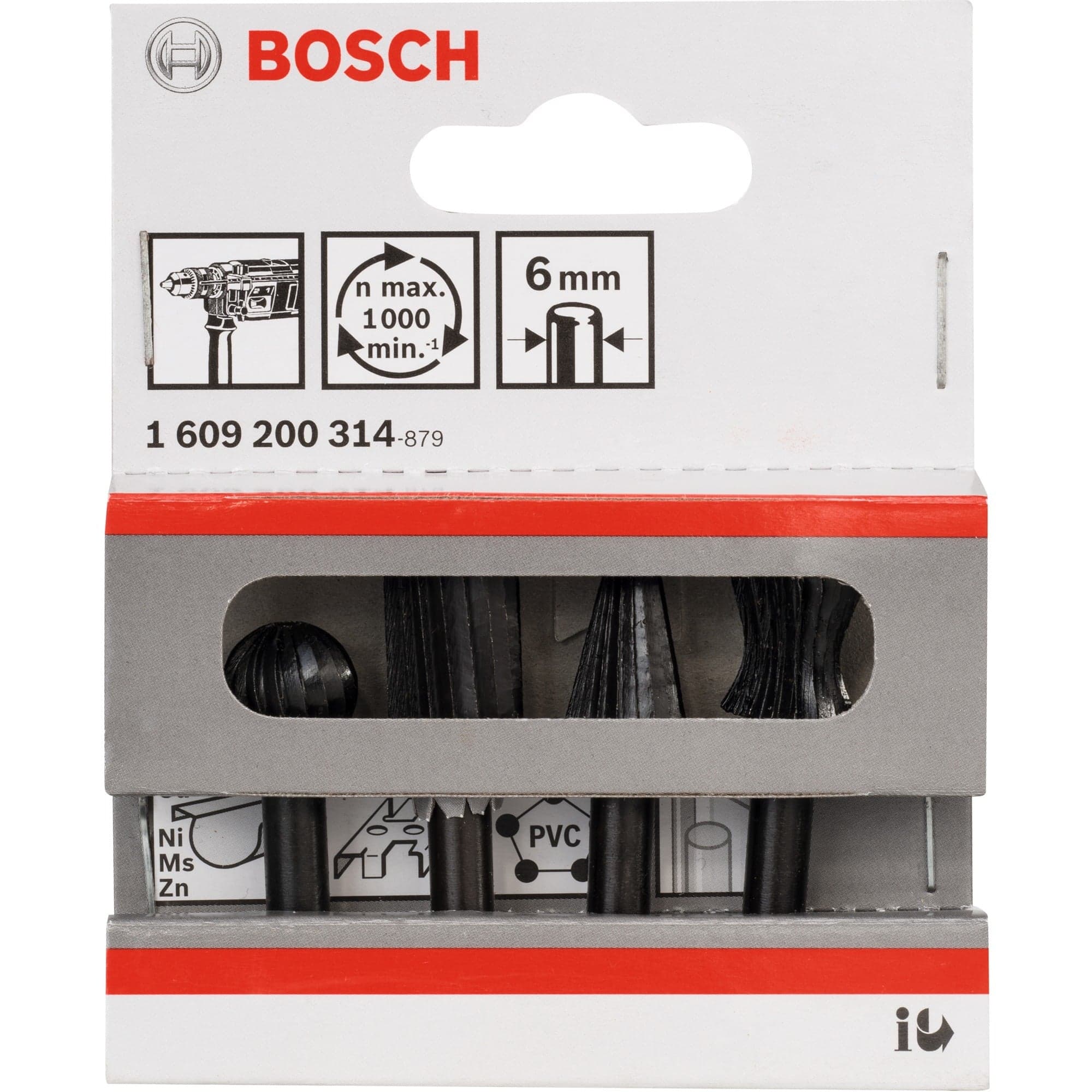 Freihandfräser-Set, 4-teilig – Bild 1