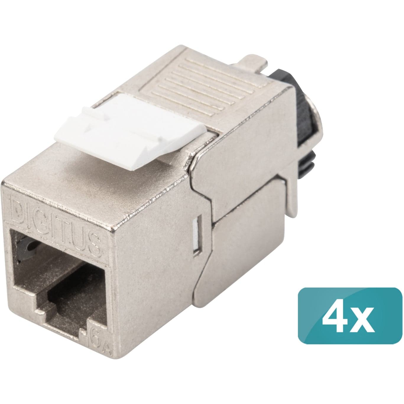 Cat.6a Keystone-Modul, geschirmt – Bild 1