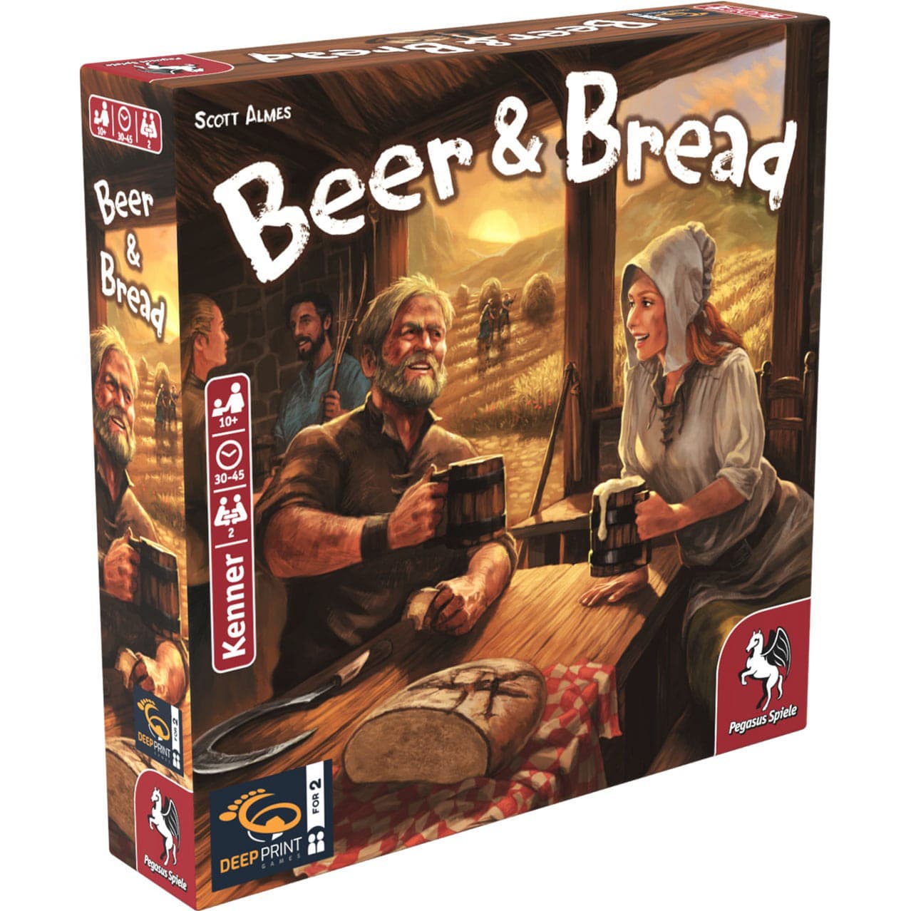 Deep Print Games: Beer & Bread, Brettspiel – Bild 1