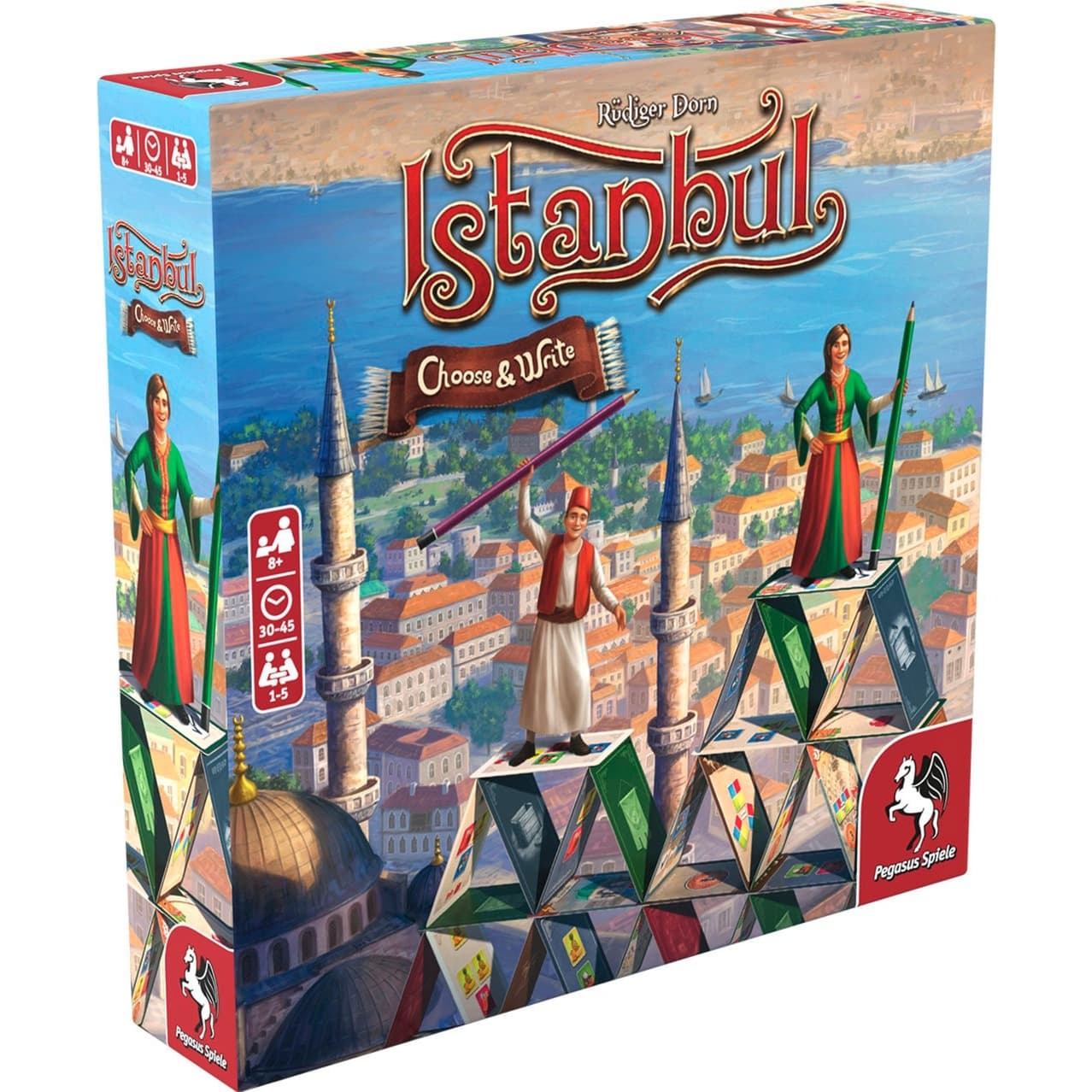 Istanbul - Choose & Write, Brettspiel – Bild 1