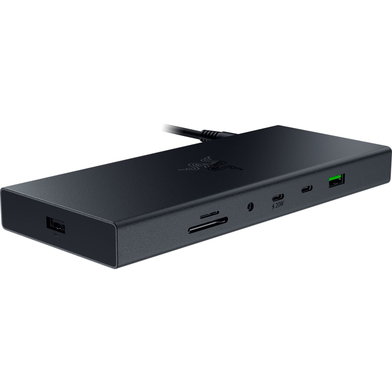 USB 4 Dock - Schwarz, Dockingstation – Bild 1