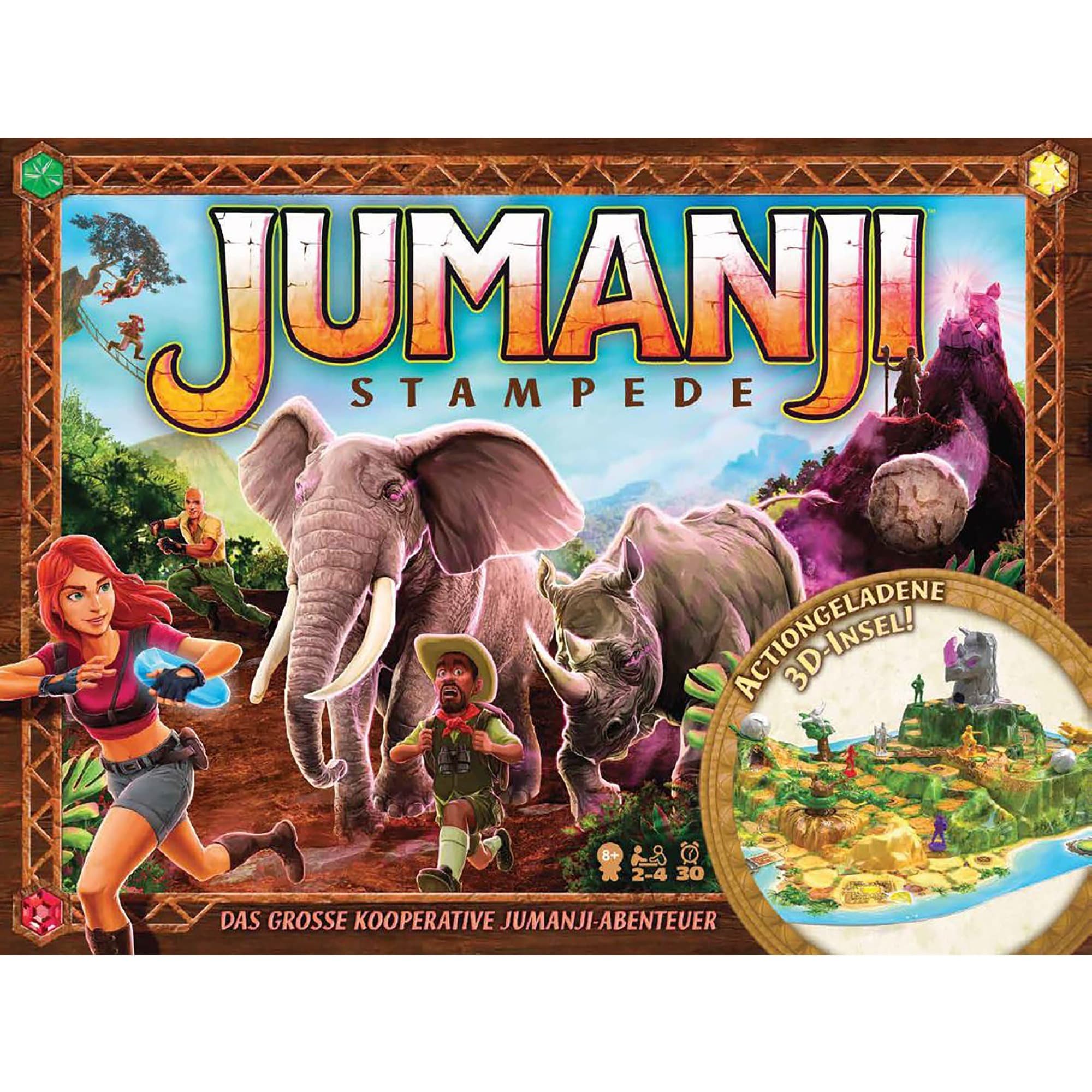 Jumanji Stampede, Brettspiel – Bild 1