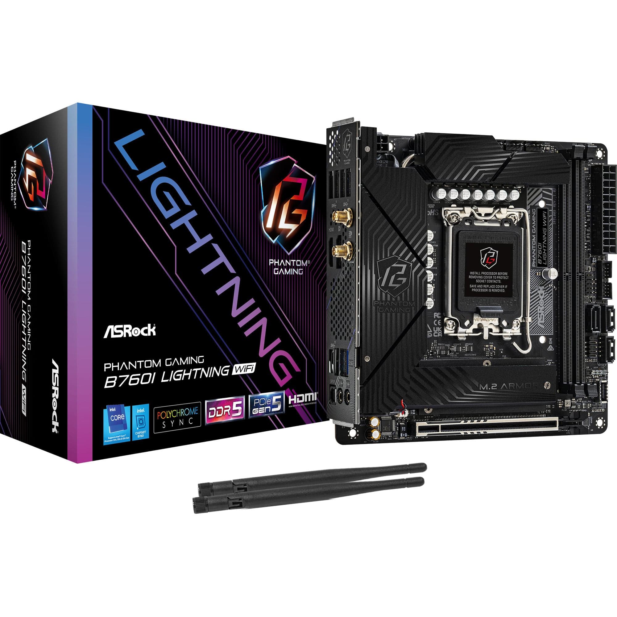 B760I LIGHTNING WiFi, Mainboard – Bild 1