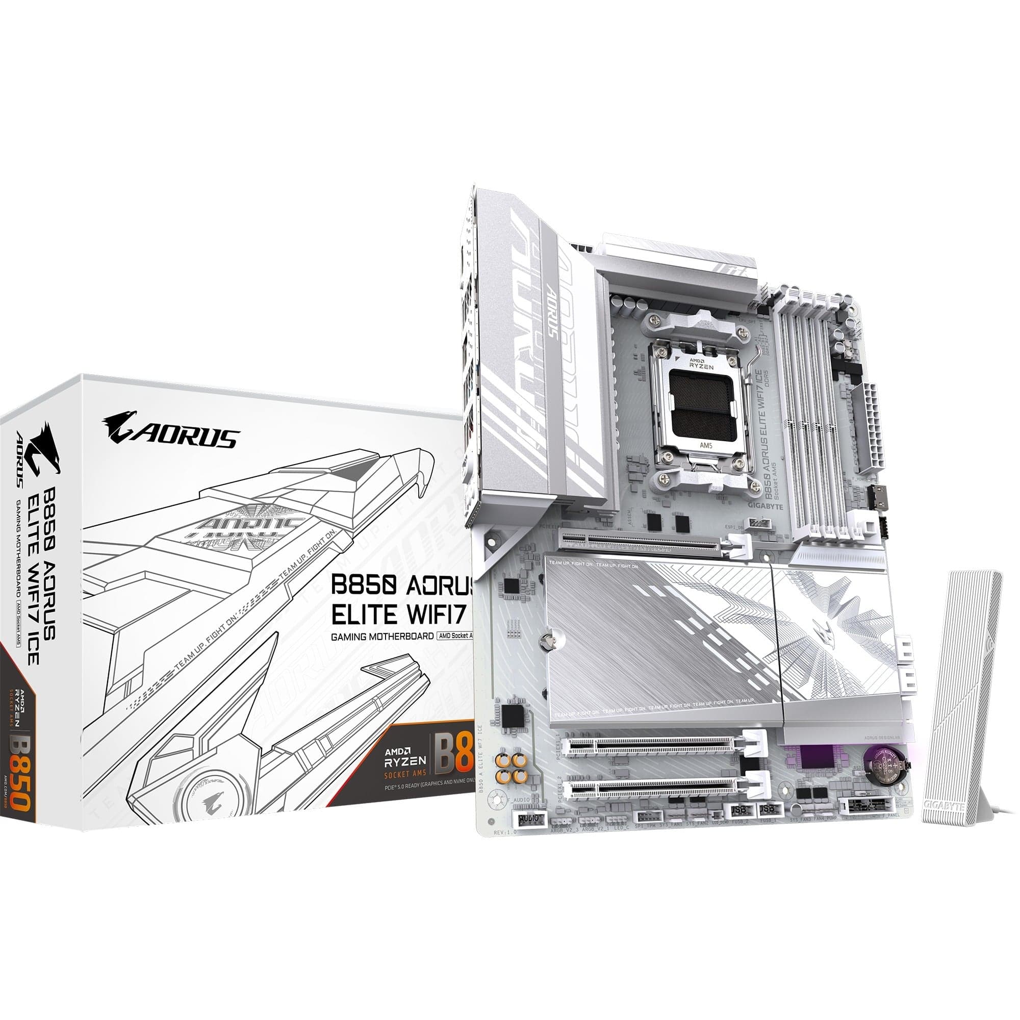 B850 AORUS ELITE WiFi7 ICE, Mainboard – Bild 1