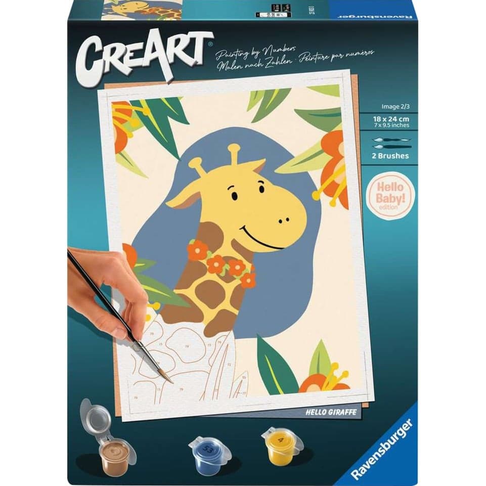 CreArt - Hello Giraffe, Malen – Bild 1