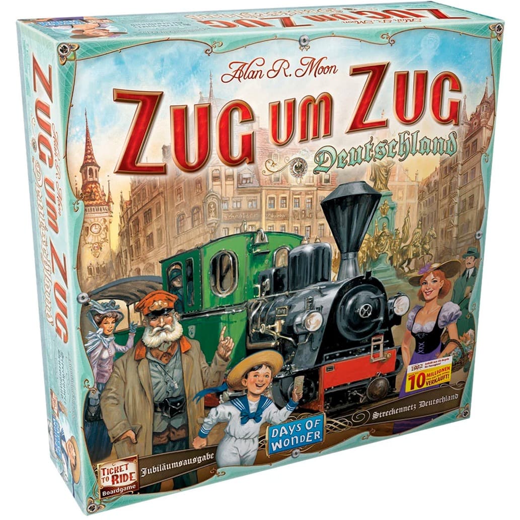 Zug um Zug: Deutschland, Brettspiel – Bild 1