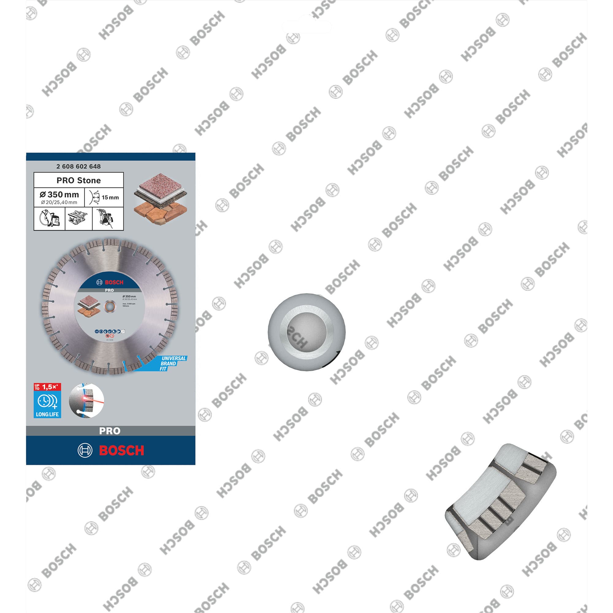 PRO Stone Diamanttrennscheibe, Ø 350mm – Bild 1