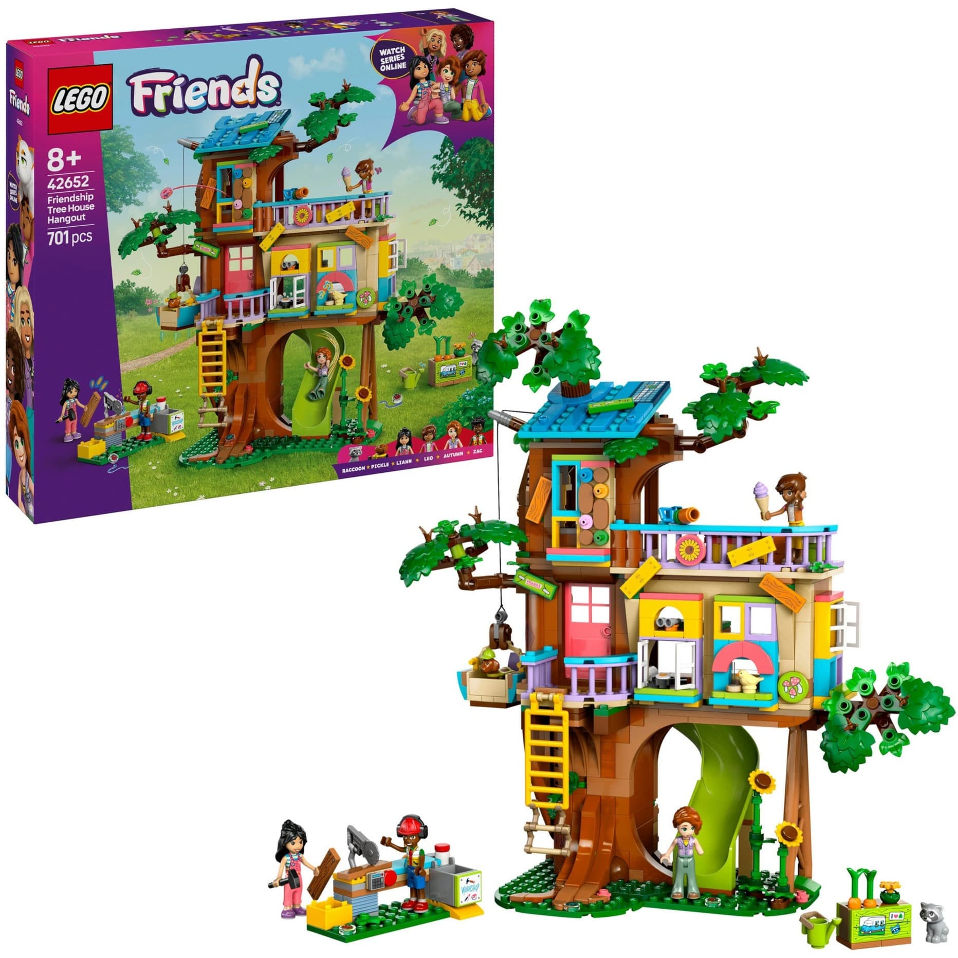 42652 Friends Baumhaus, Konstruktionsspielzeug – Bild 1