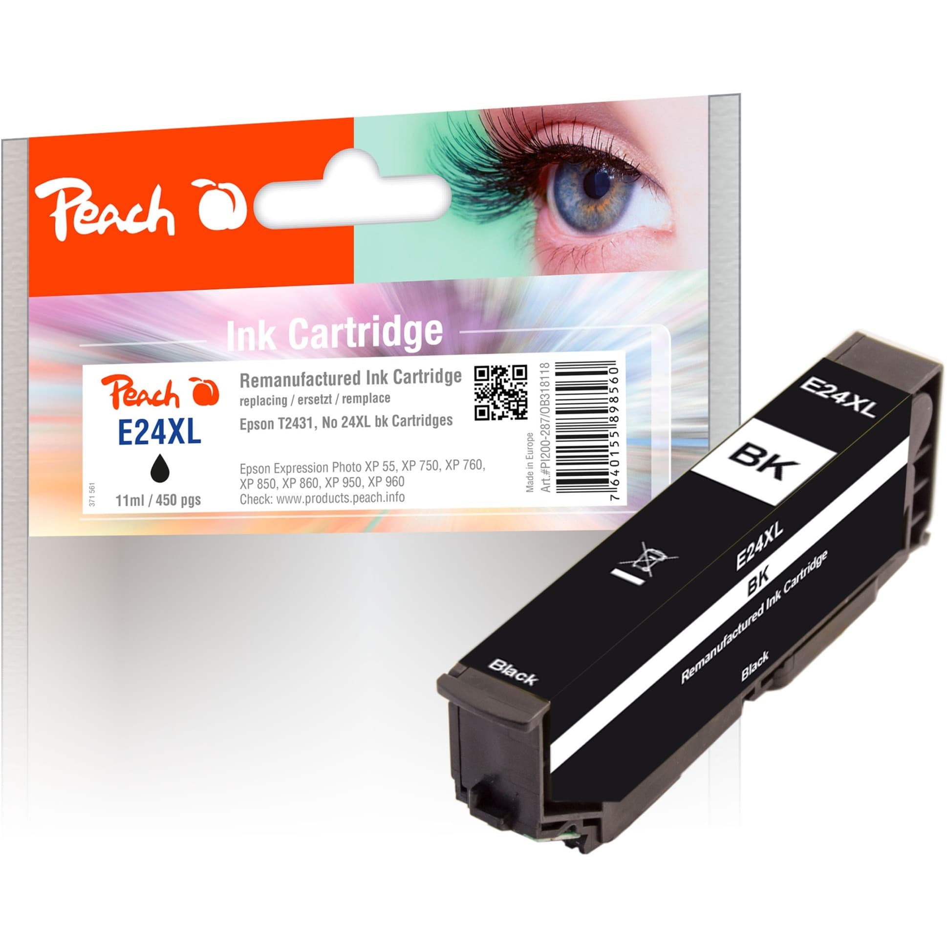 Tinte schwarz PI200-287 – Bild 1