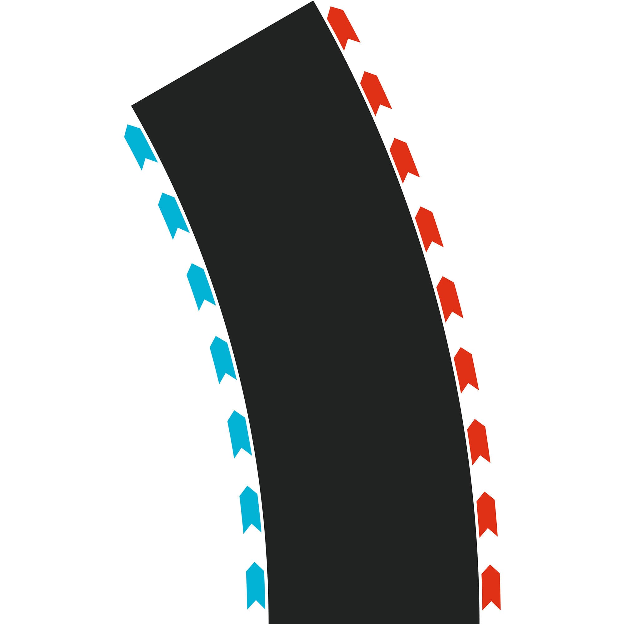 HYBRID Curves Radius 30°, Rennbahn – Bild 1
