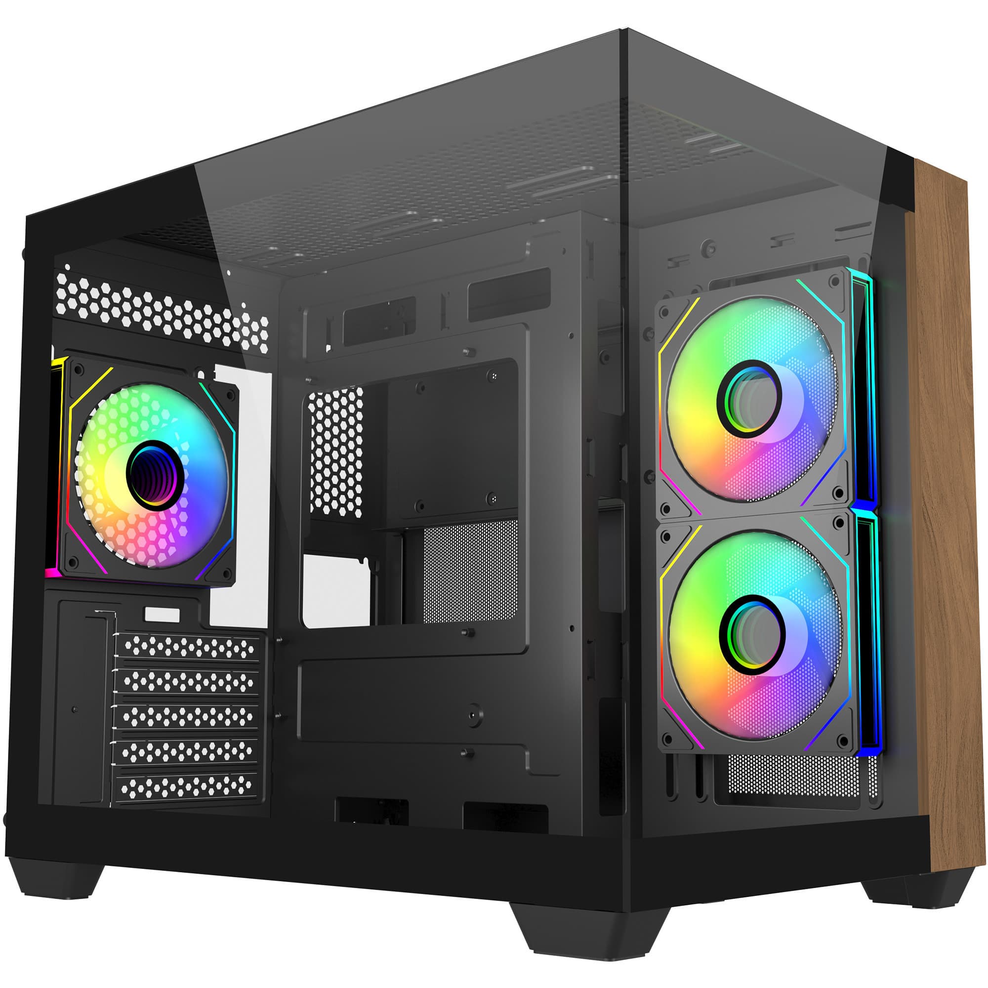 Elite 481 Wood, Tower-Gehäuse – Bild 1
