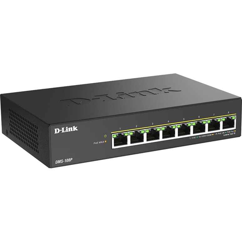 DMS-108P/E, Switch – Bild 1
