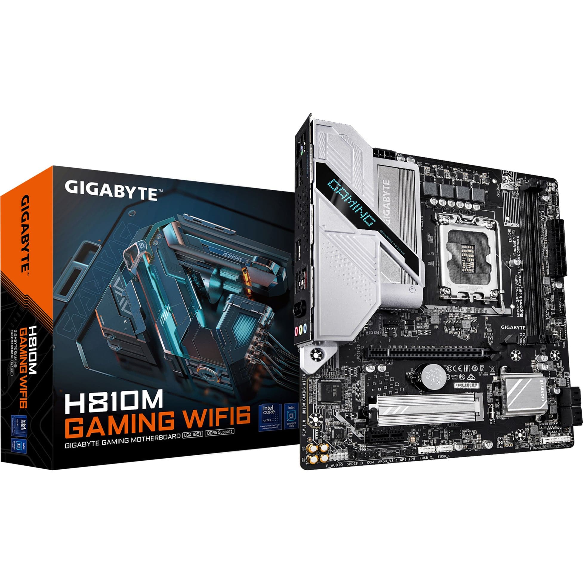 H810M GAMING WIFI6, Mainboard – Bild 1