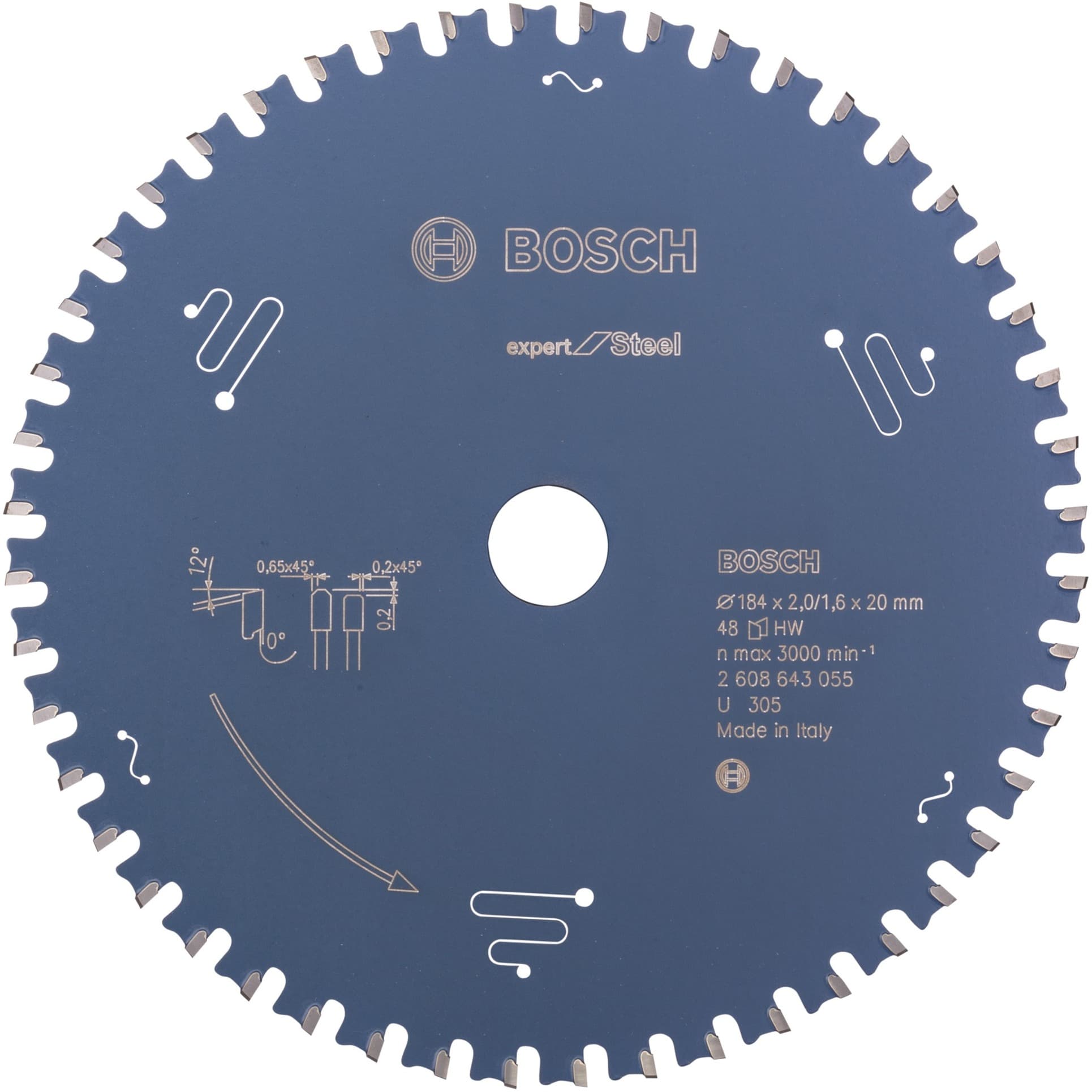 EXPERT Steel Kreissägeblatt, Ø 184mm, 48Z – Bild 1