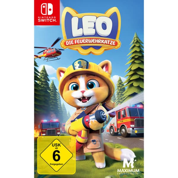 Leo die Feuerwehrkatze, Nintendo Switch-Spiel – Bild 1