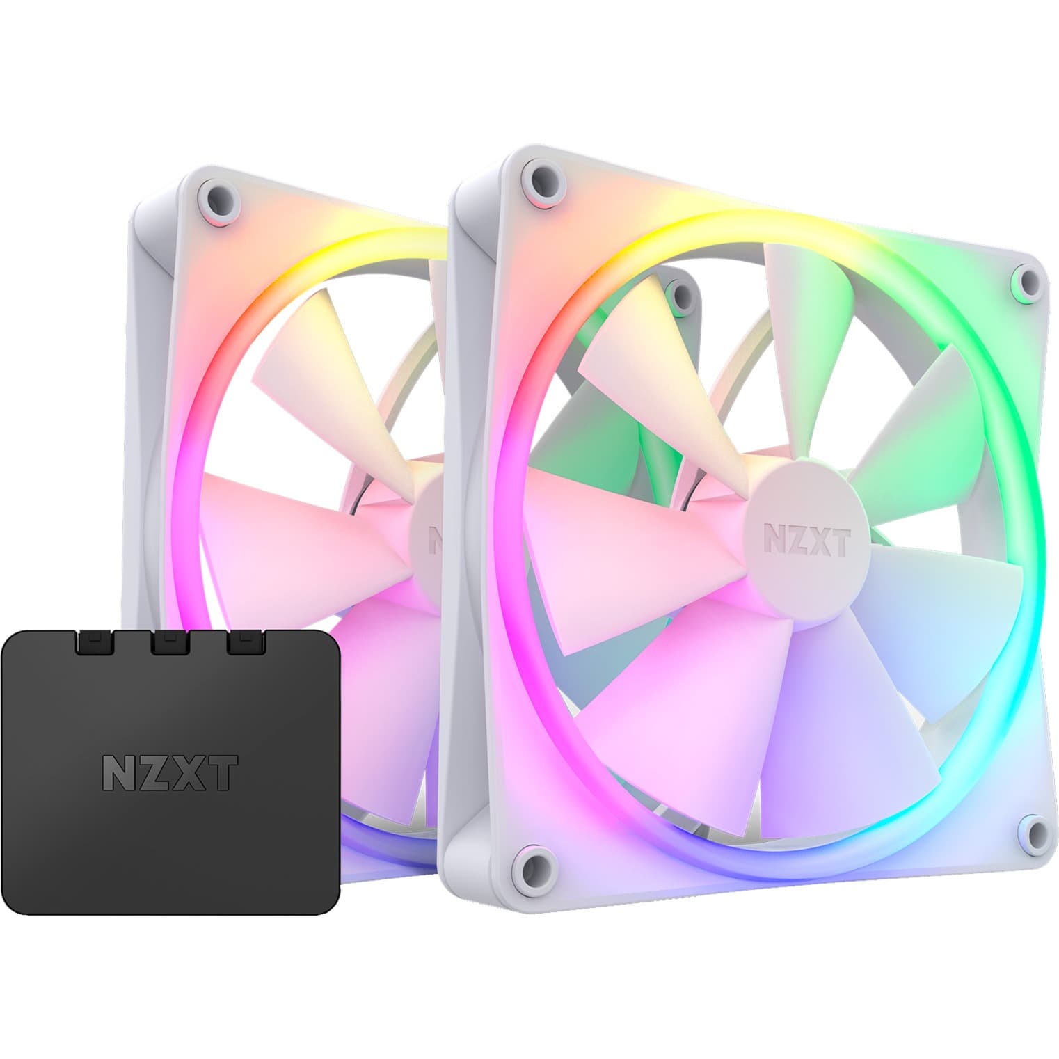 F140 RGB DUO Twin 140x140x25, Gehäuselüfter – Bild 1