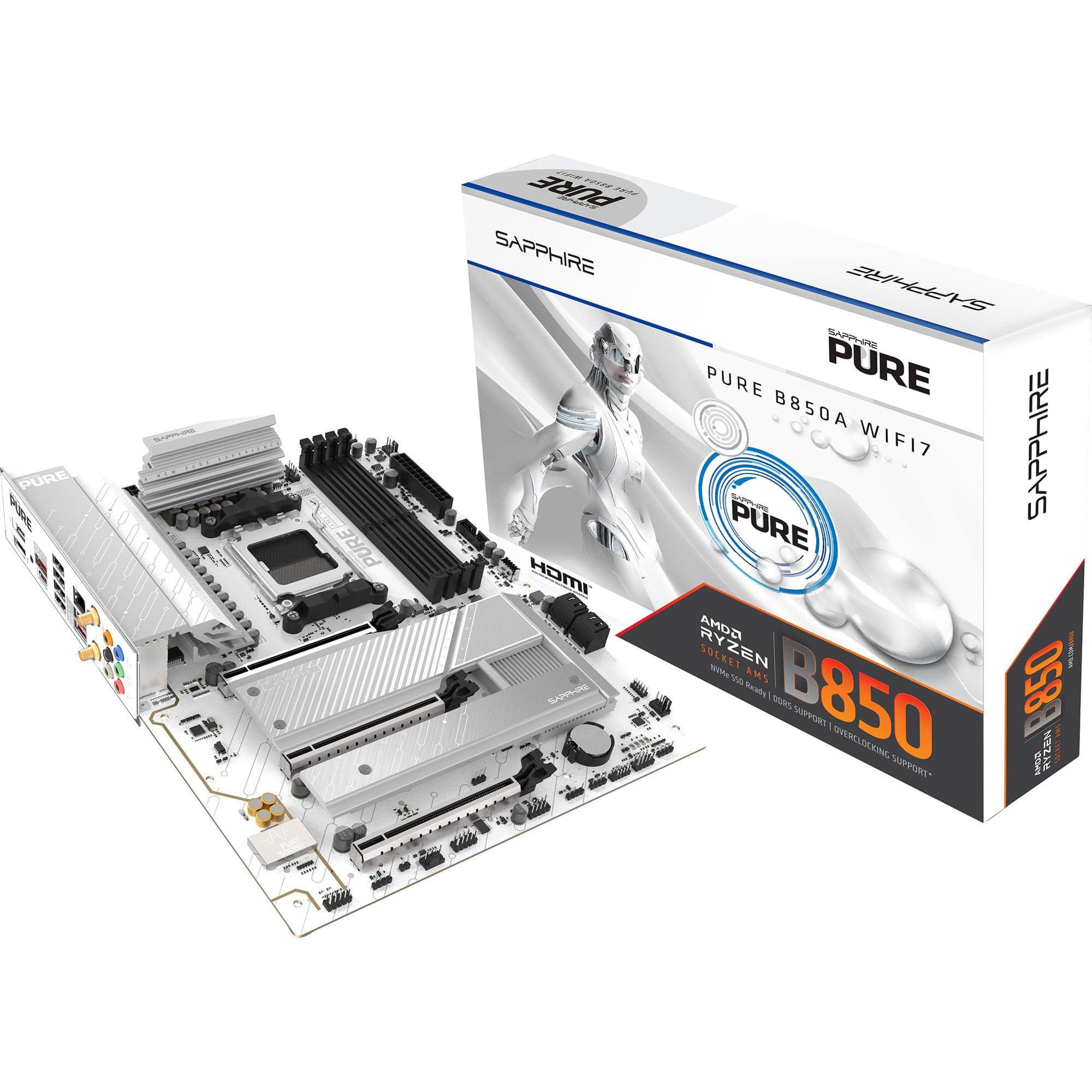 PURE B850A WIFI 7, Mainboard – Bild 1