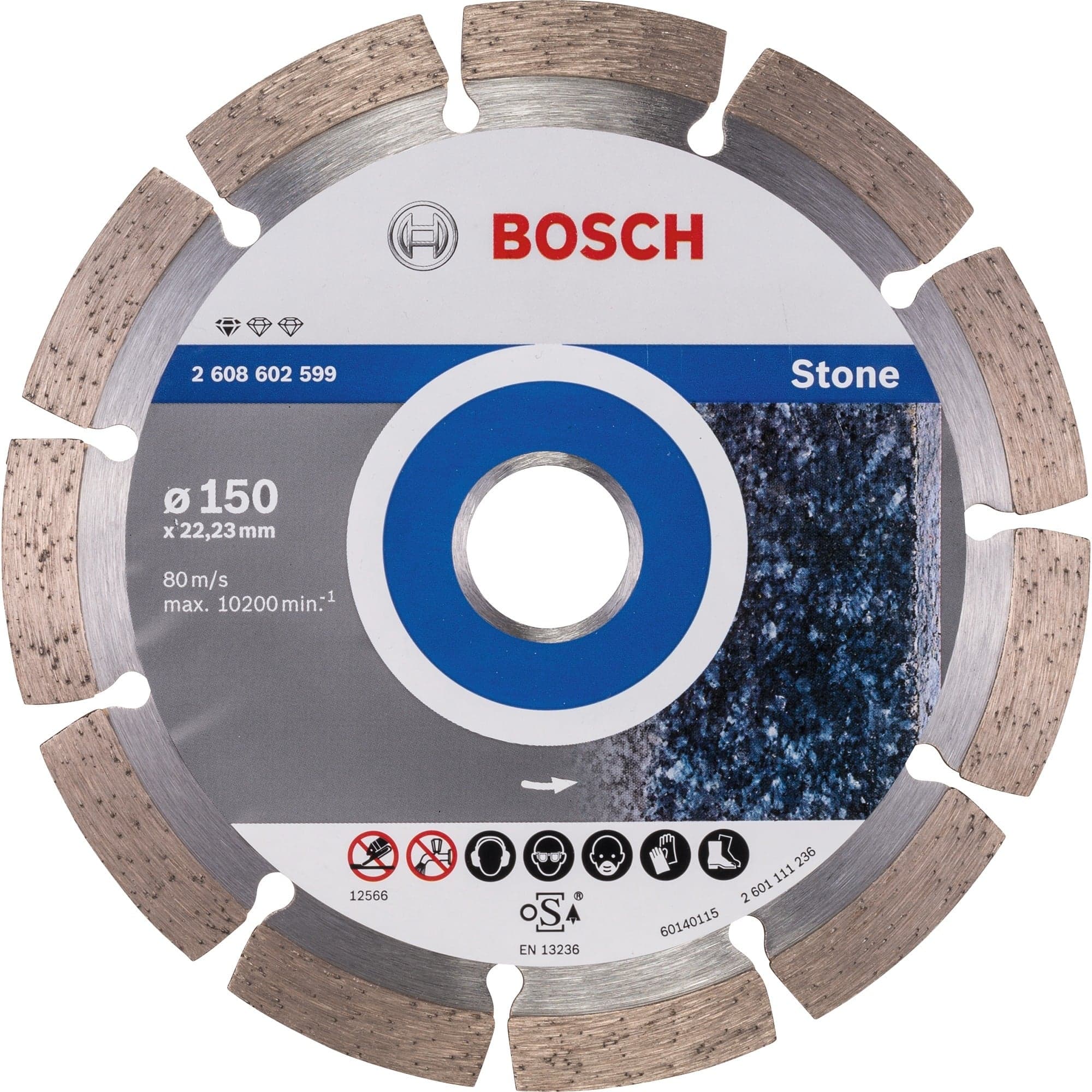 Diamanttrennscheibe Standard for Stone, Ø 150mm – Bild 1