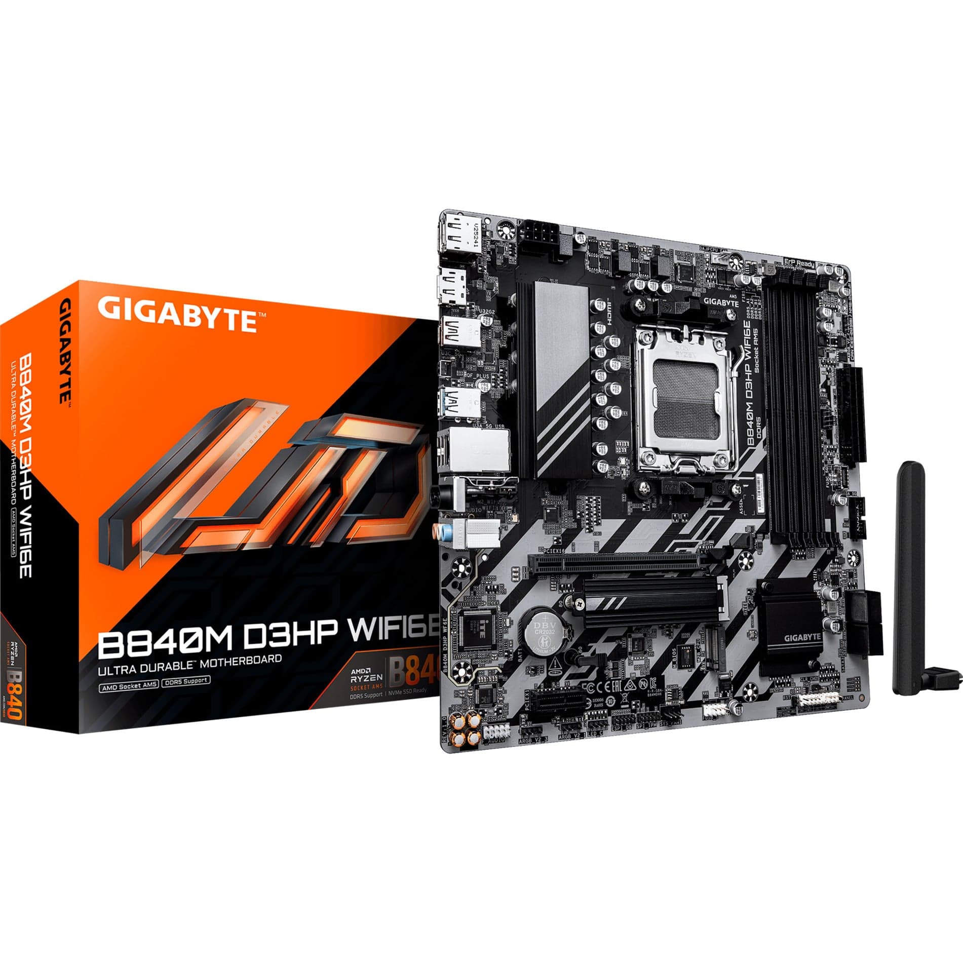 B840M D3HP WIFI6E, Mainboard – Bild 1