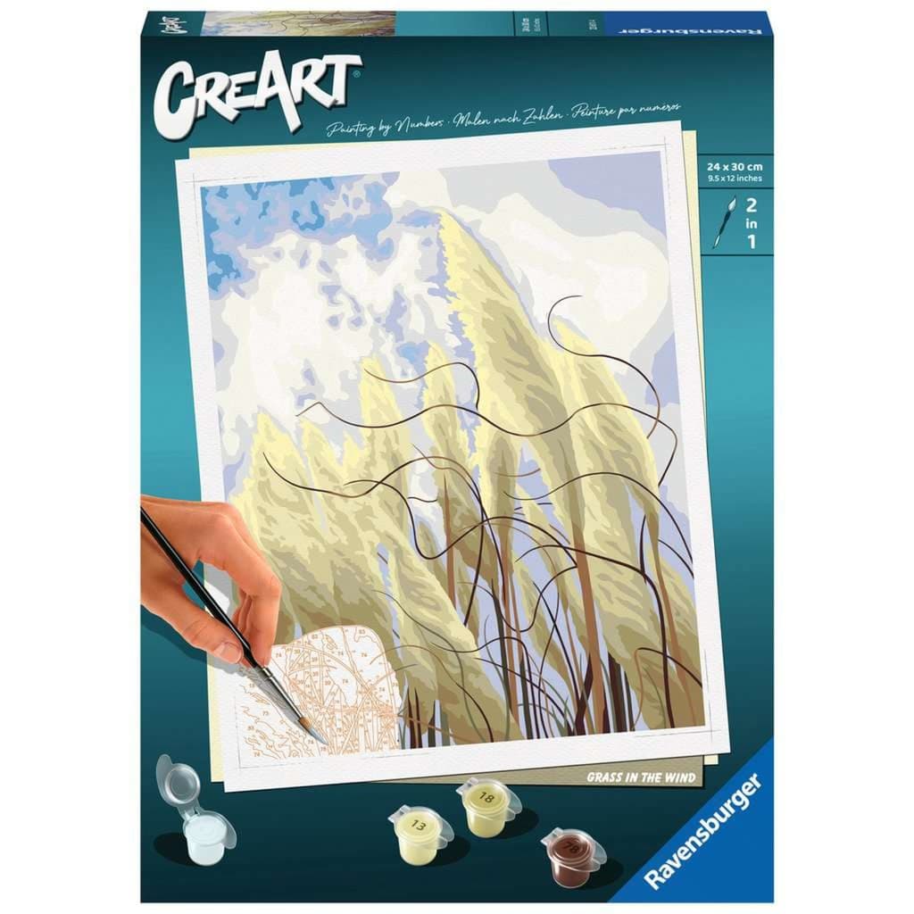 CreArt - Grass in the Wind, Malen – Bild 1