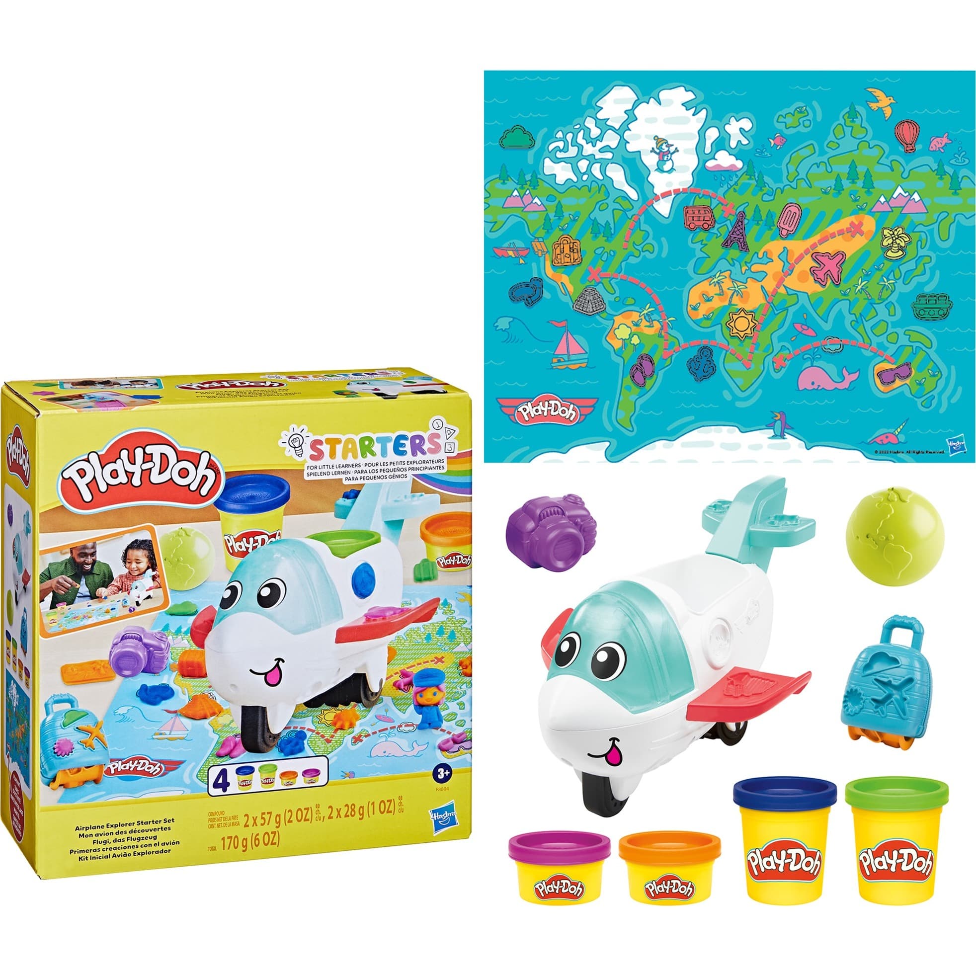 Play-Doh Flugi, das Flugzeug, Kneten – Bild 1