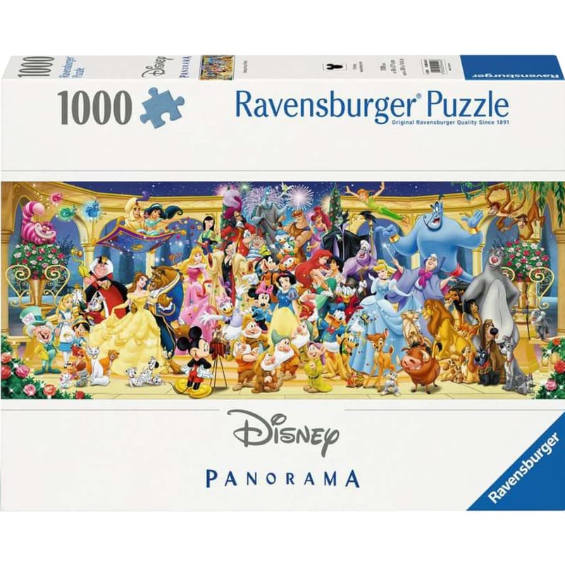 Puzzle Panorama - Disney Gruppenfoto – Bild 1