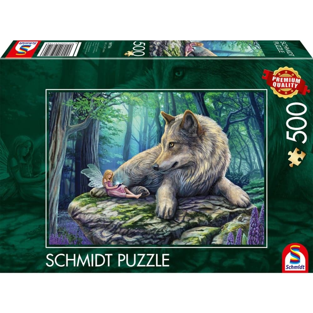 Wolf und Elfe, Puzzle – Bild 1