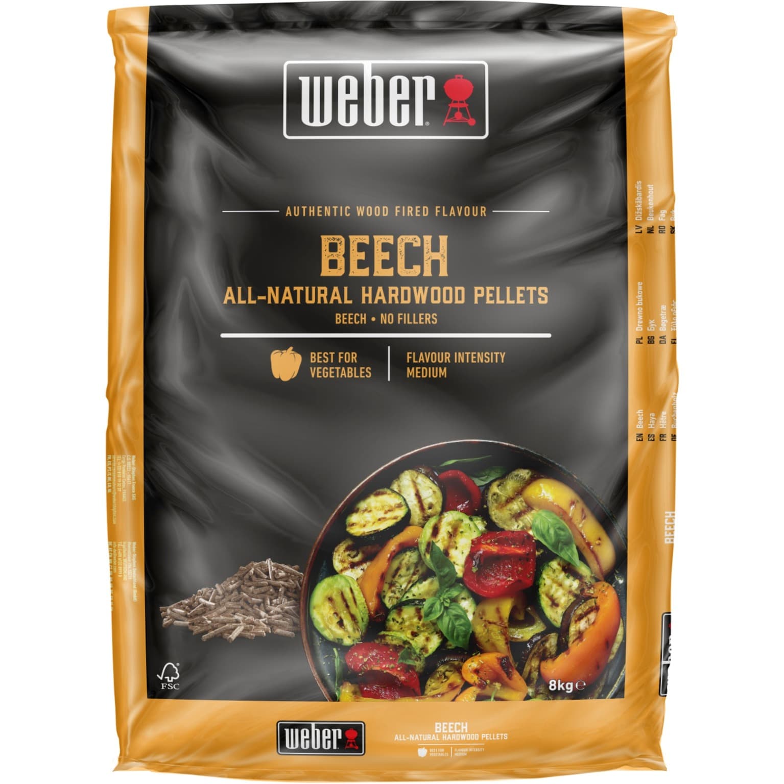 Holzpellets Buche, 8kg, Brennstoff – Bild 1