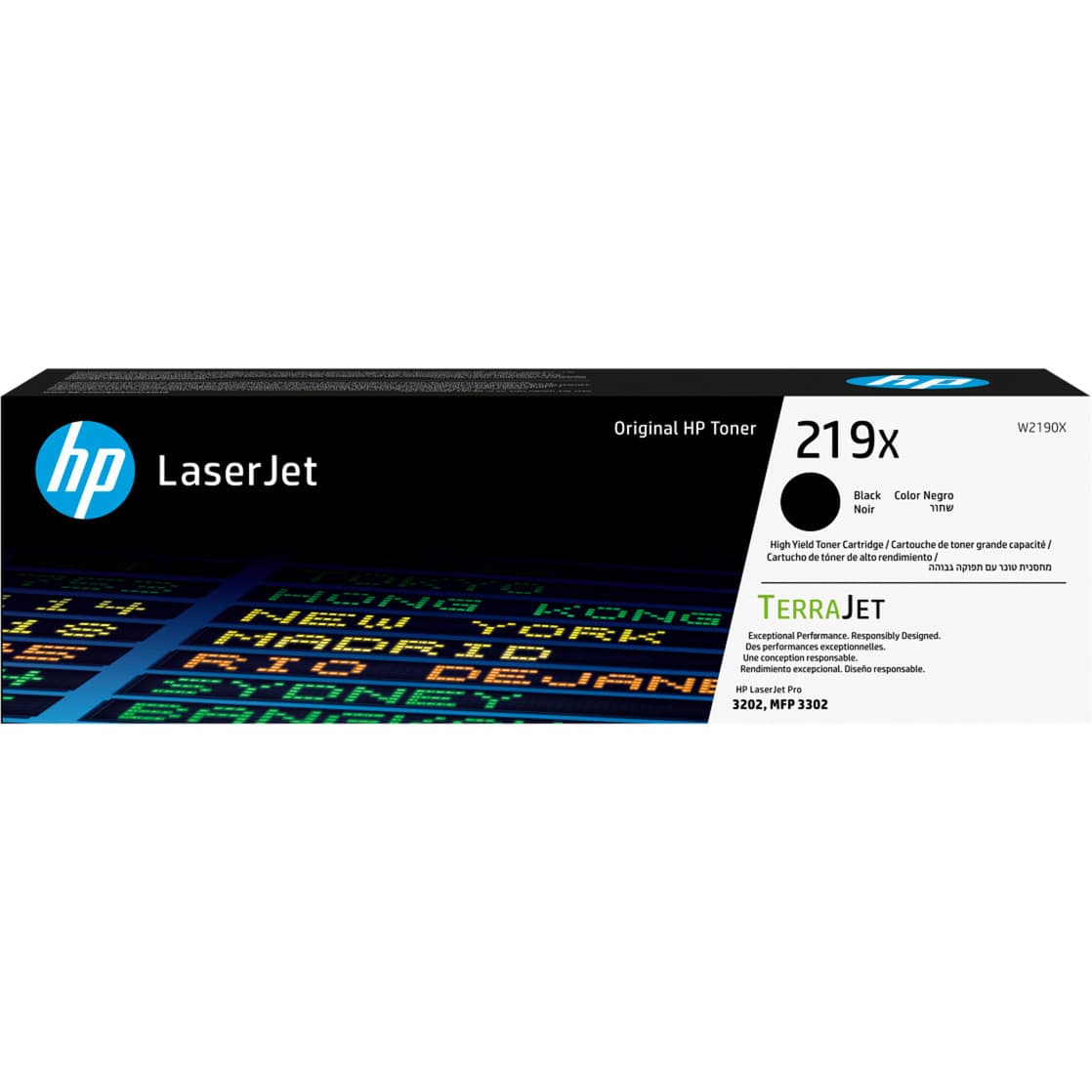 Toner schwarz 219X (W2190X) – Bild 1