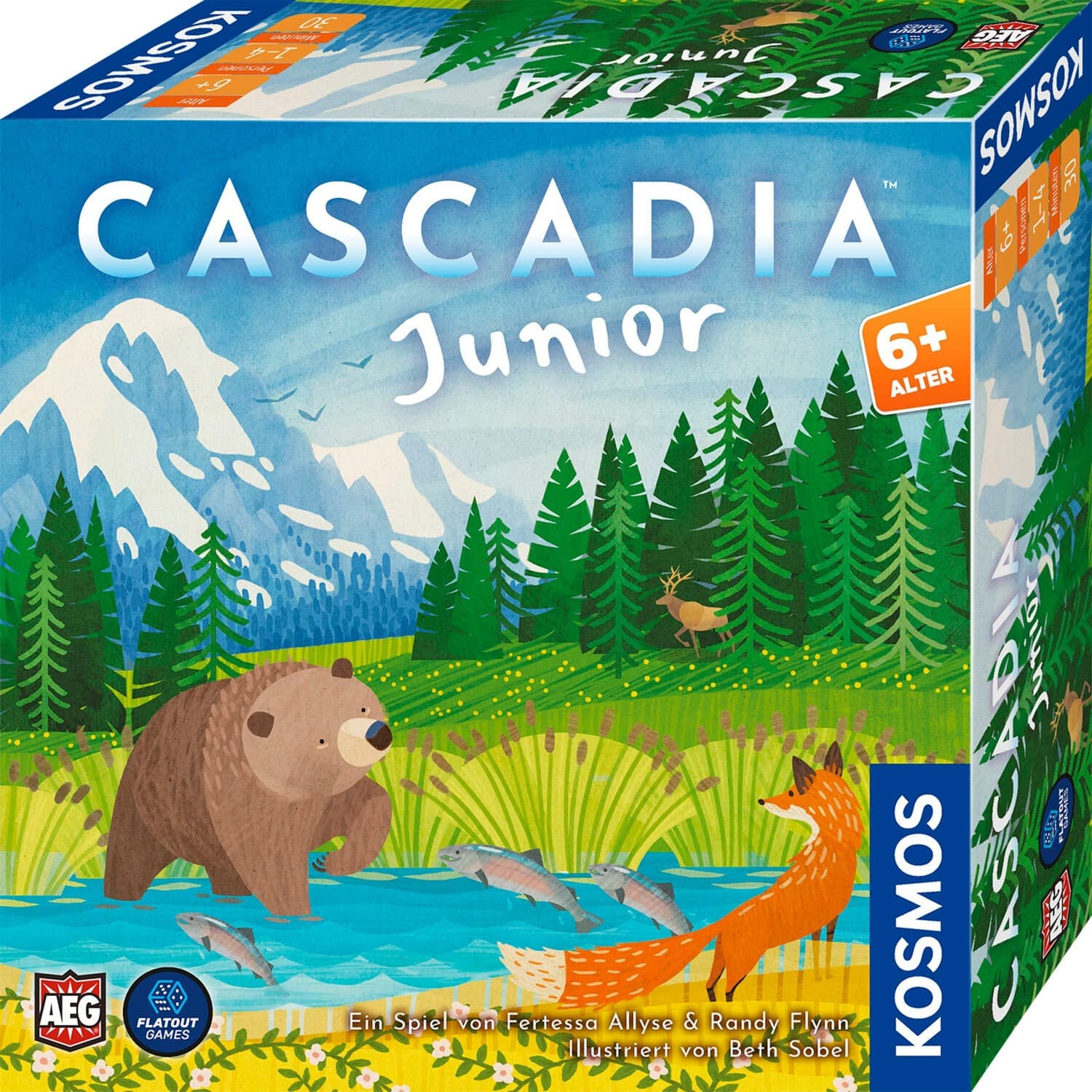 Cascadia Junior, Brettspiel – Bild 1