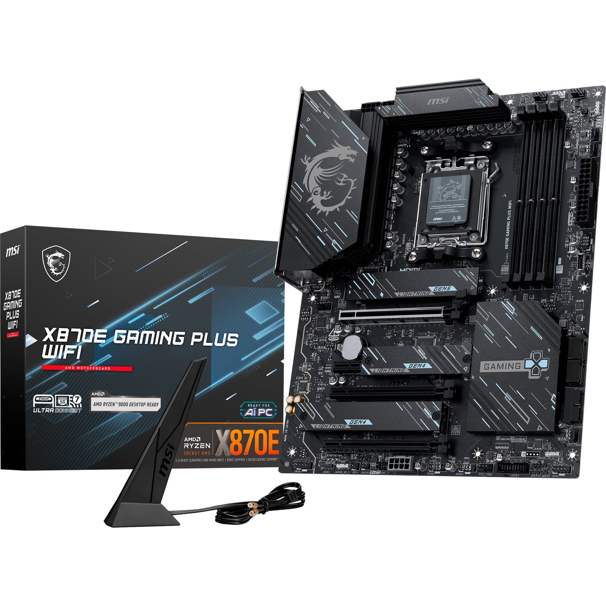 X870E GAMING PLUS WIFI, Mainboard – Bild 1