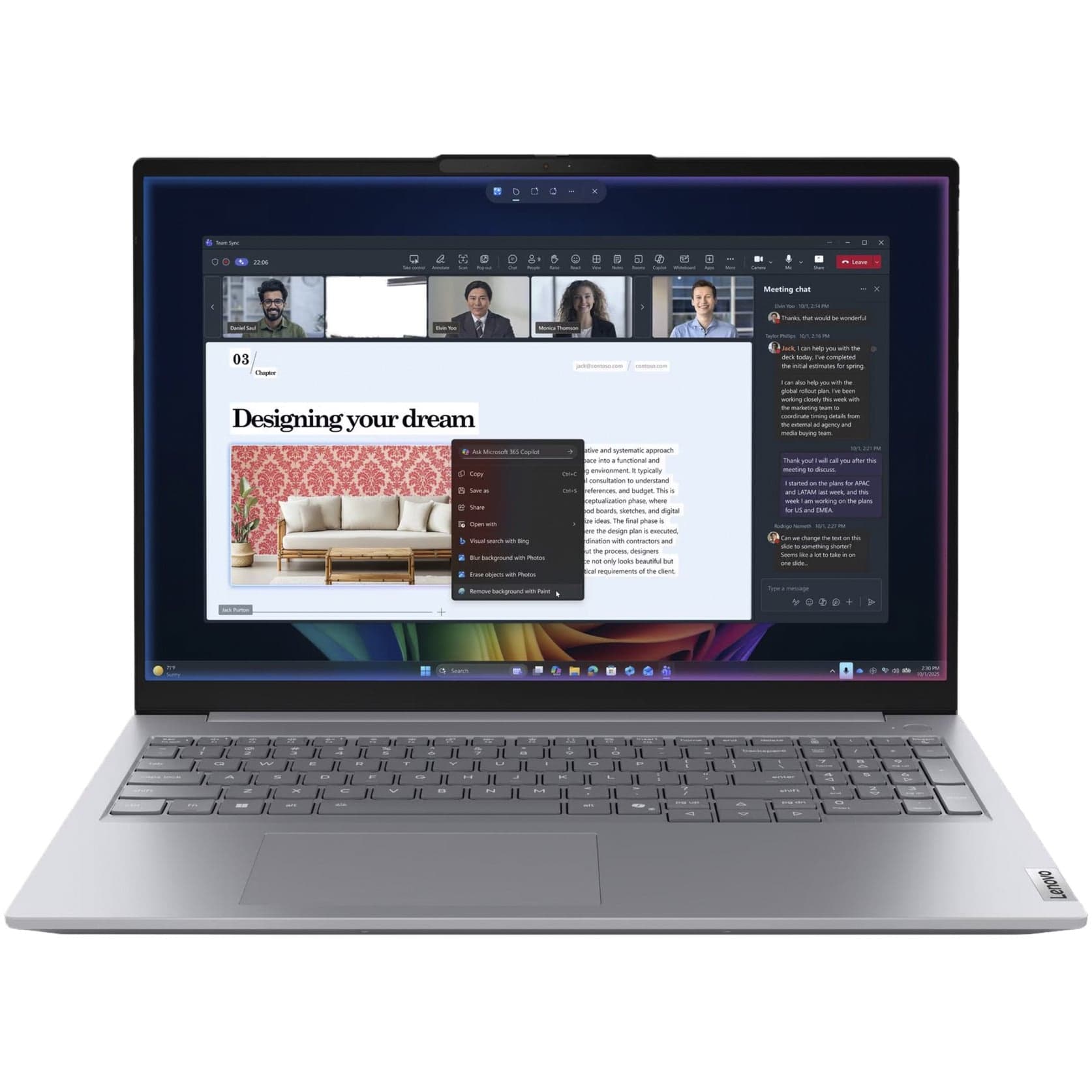 ThinkBook 16 G9 (21UR0057GE), Notebook – Bild 1