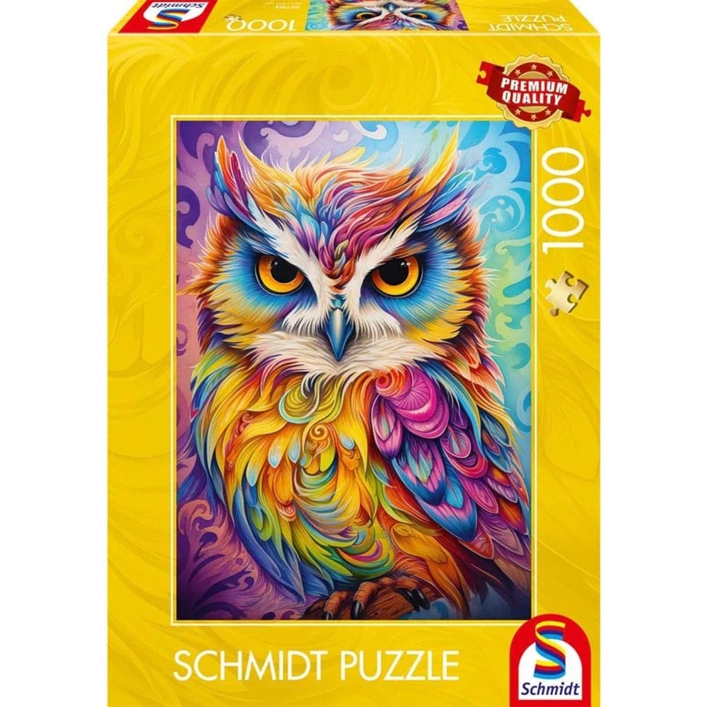 Eule im Papageienkleid, Puzzle – Bild 1