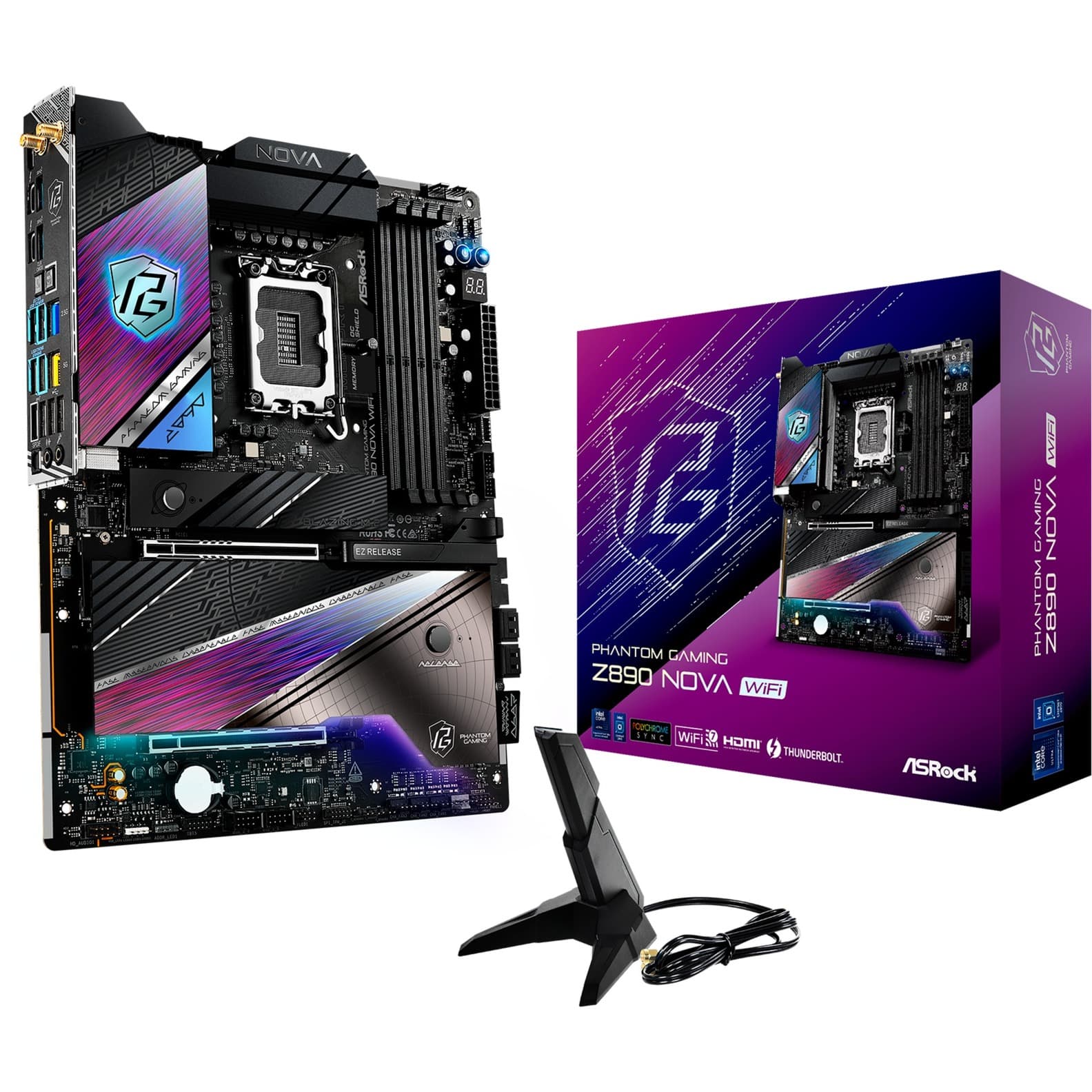 Z890 Nova WiFi, Mainboard – Bild 1