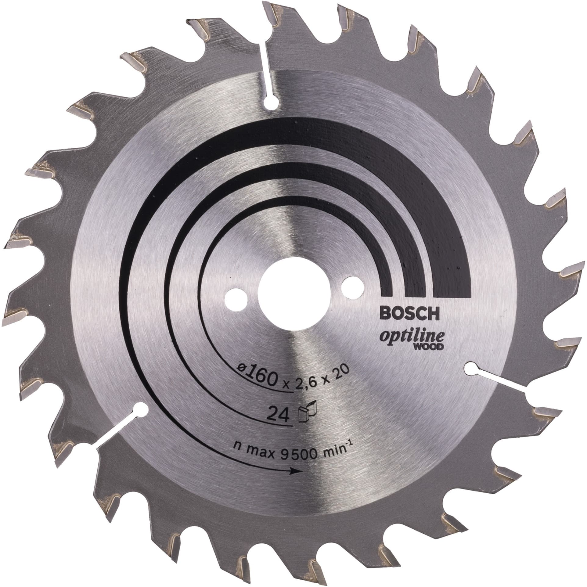 PRO Wood Kreissägeblatt, Ø 160mm, 24Z – Bild 1
